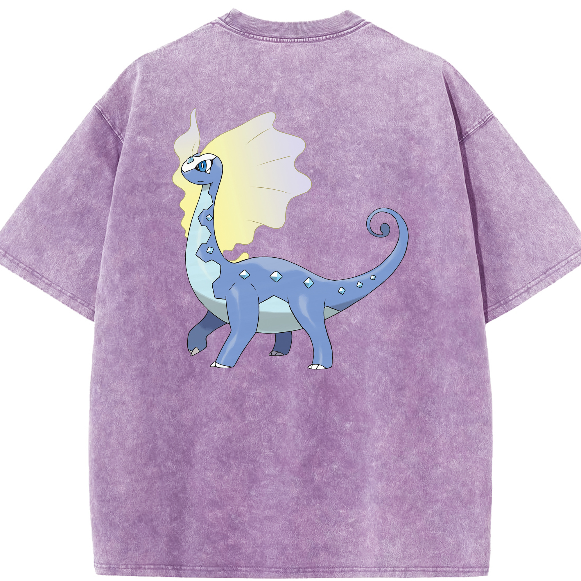（画像用） ポケットモンスター Pokémon 綿100% ヴィンテージ風 半袖Tシャツ（背面プリント）