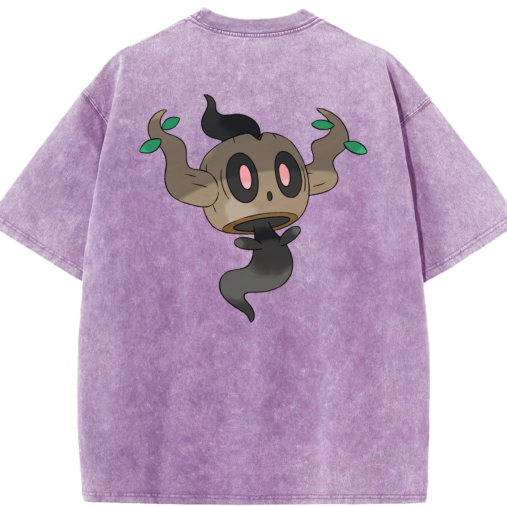 （画像用） ポケットモンスター Pokémon 綿100% ヴィンテージ風 半袖Tシャツ（背面プリント）