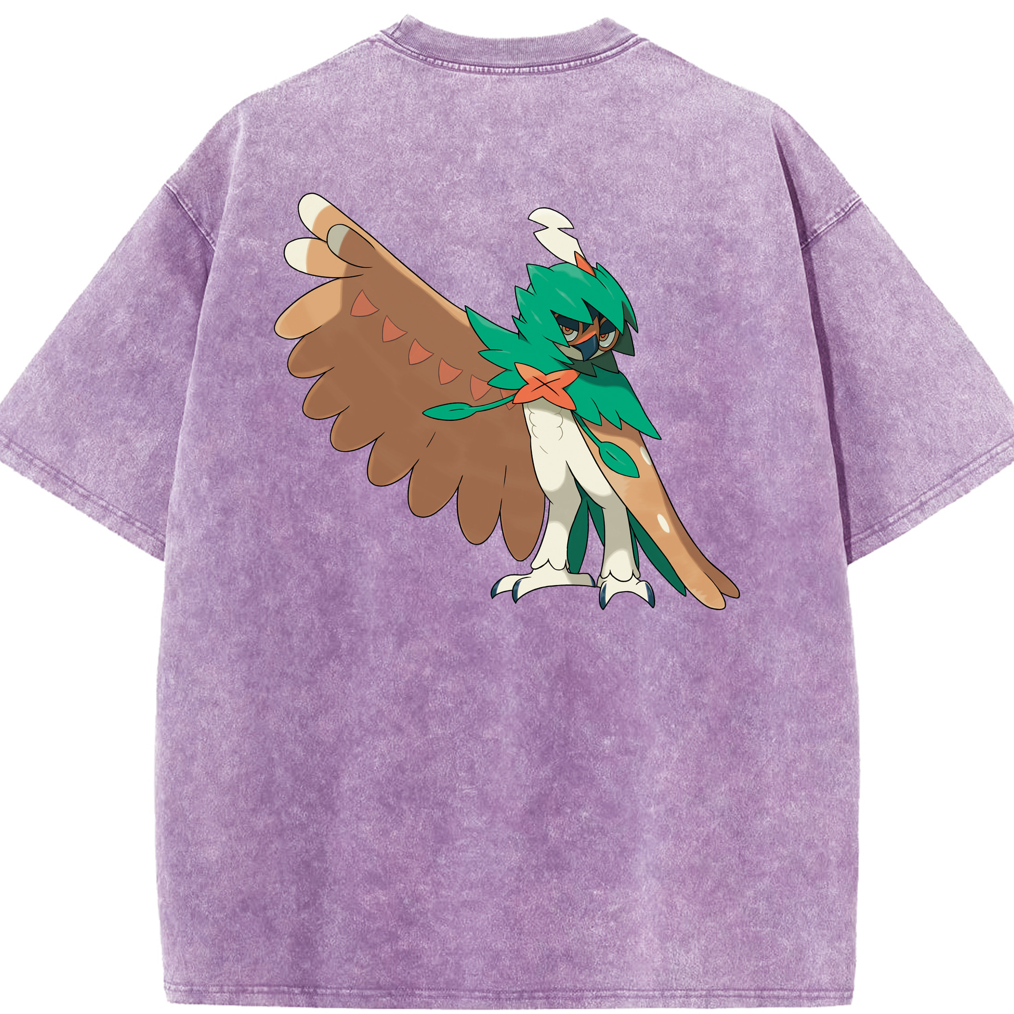 （画像用） ポケットモンスター Pokémon 綿100% ヴィンテージ風 半袖Tシャツ（背面プリント）