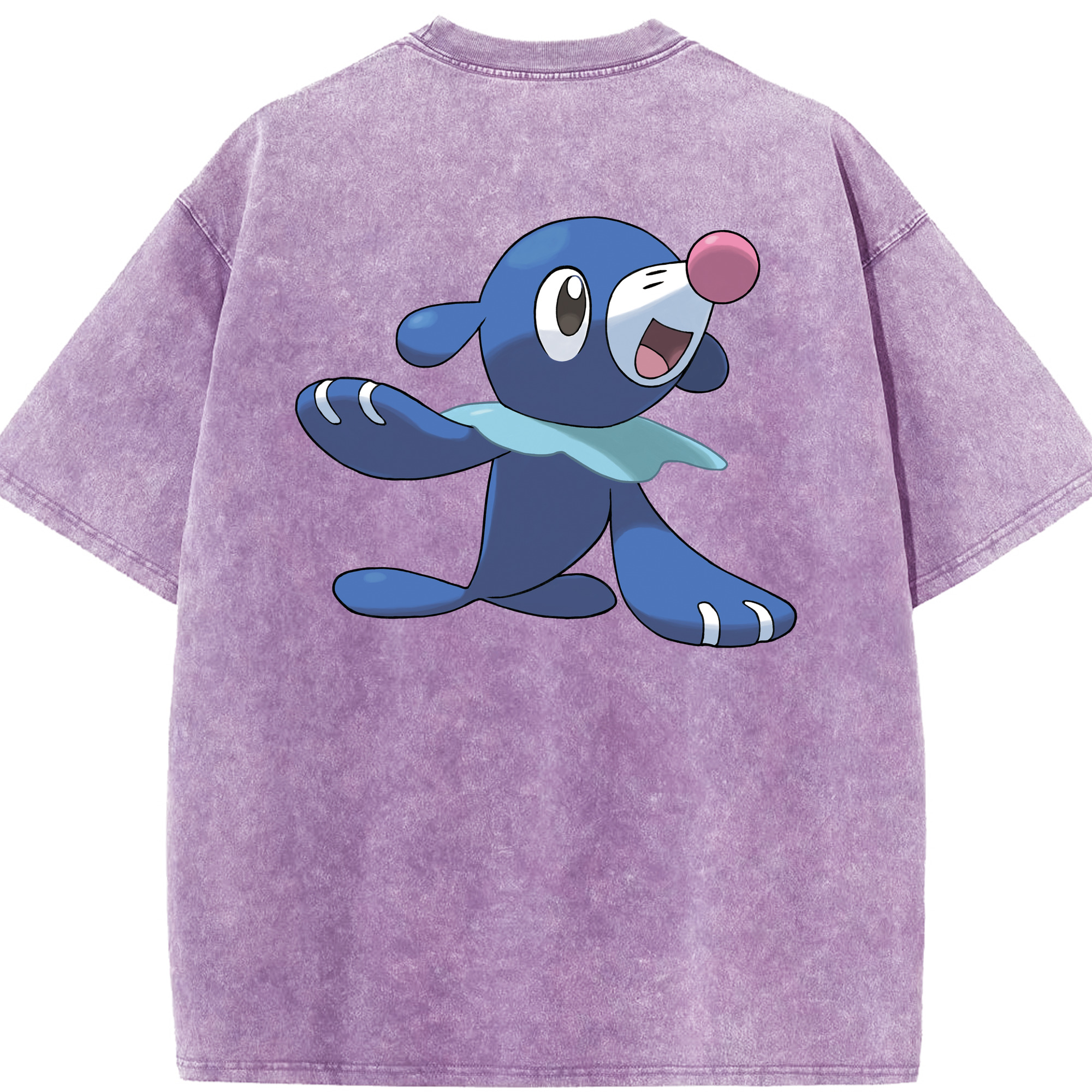 （画像用） ポケットモンスター Pokémon 綿100% ヴィンテージ風 半袖Tシャツ（背面プリント）