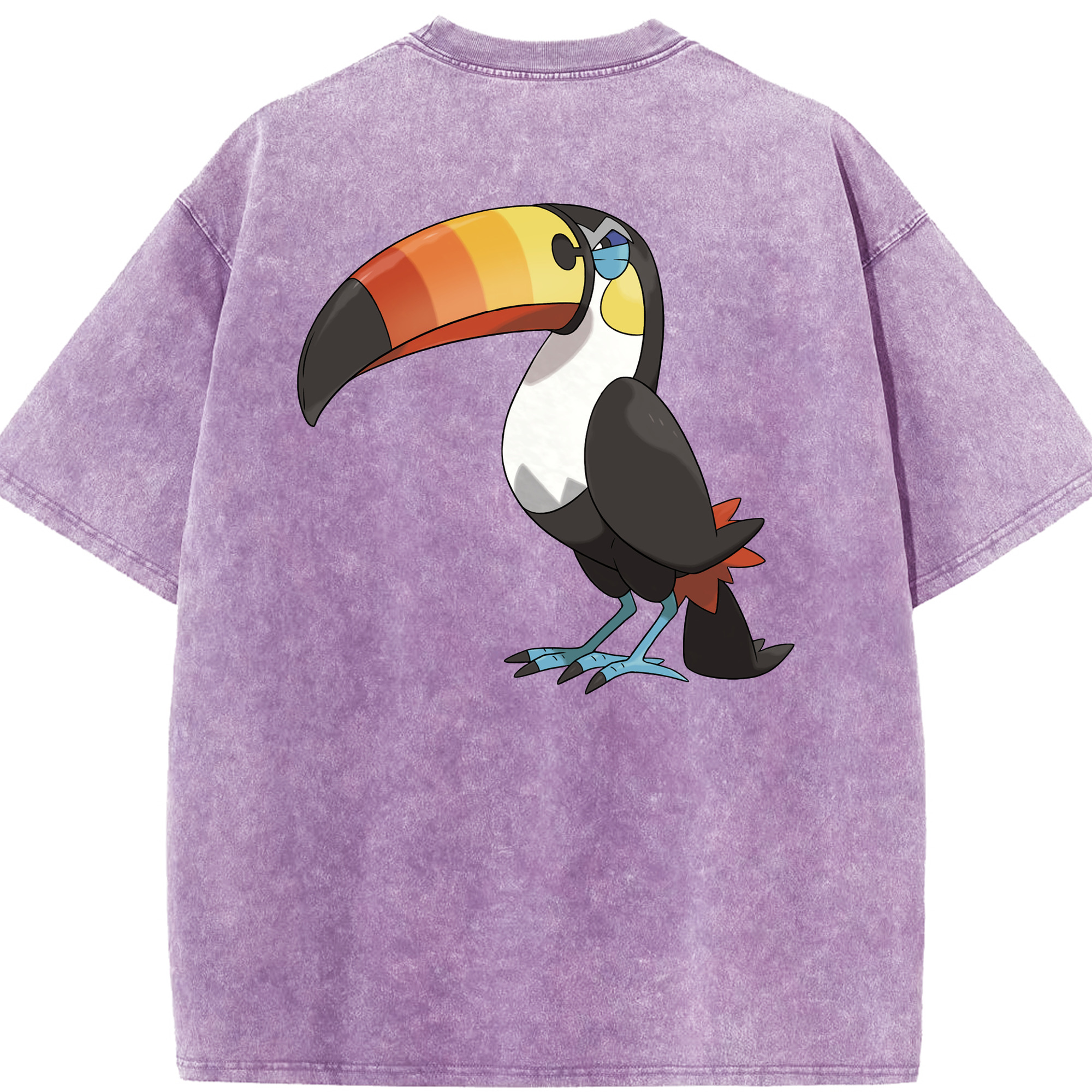 （画像用） ポケットモンスター Pokémon 綿100% ヴィンテージ風 半袖Tシャツ（背面プリント）