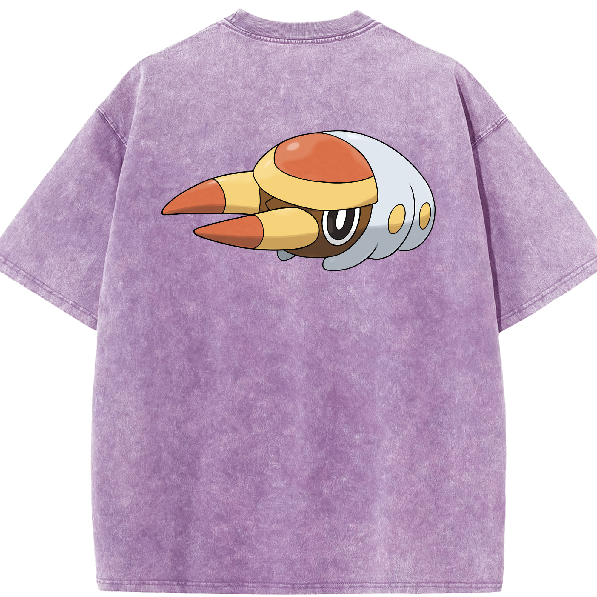 （画像用） ポケットモンスター Pokémon 綿100% ヴィンテージ風 半袖Tシャツ（背面プリント）