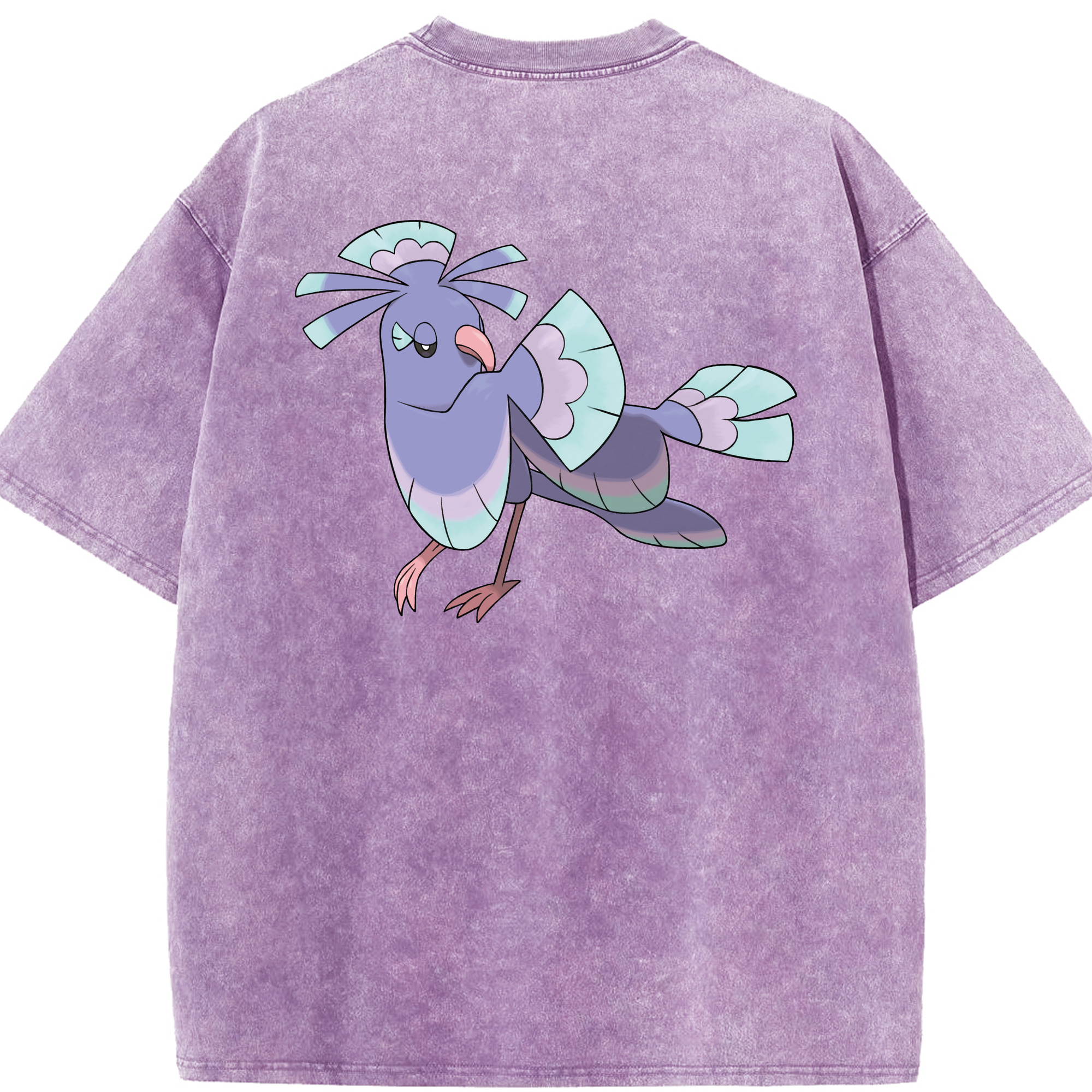 （画像用） ポケットモンスター Pokémon 綿100% ヴィンテージ風 半袖Tシャツ（背面プリント）