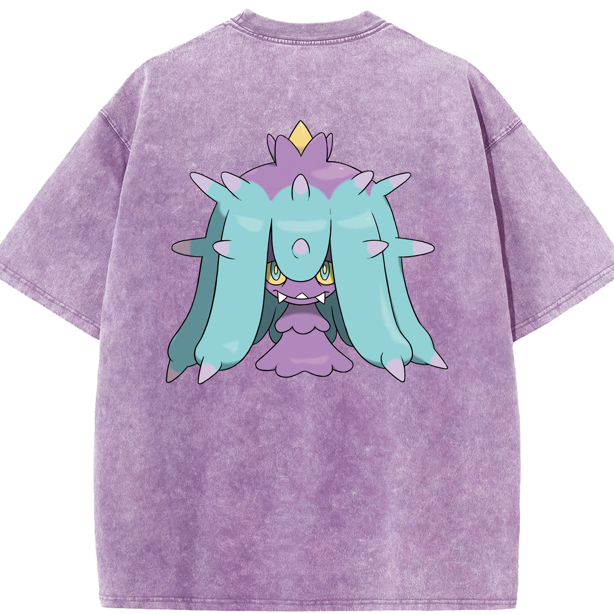 （画像用） ポケットモンスター Pokémon 綿100% ヴィンテージ風 半袖Tシャツ（背面プリント）