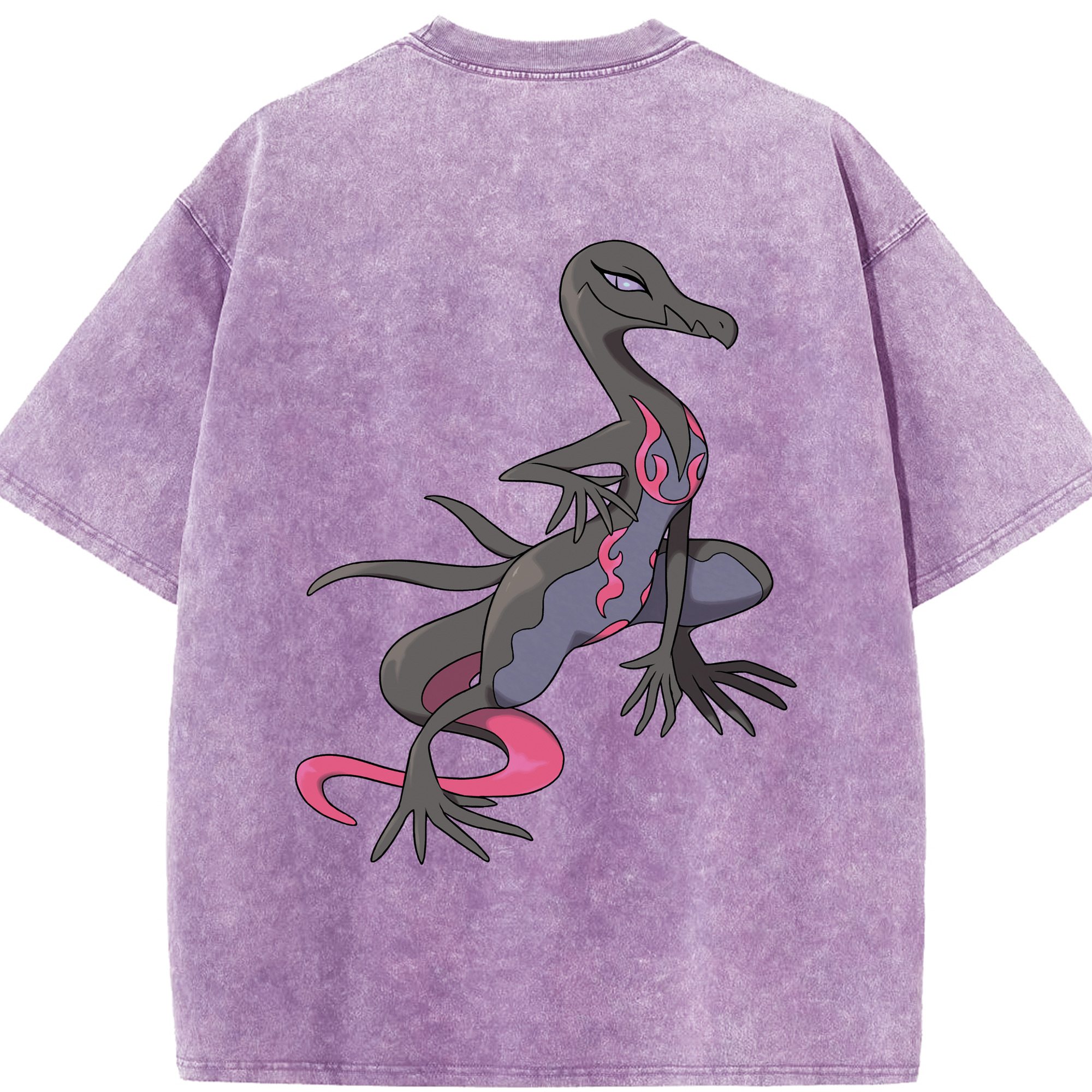 （画像用） ポケットモンスター Pokémon 綿100% ヴィンテージ風 半袖Tシャツ（背面プリント）
