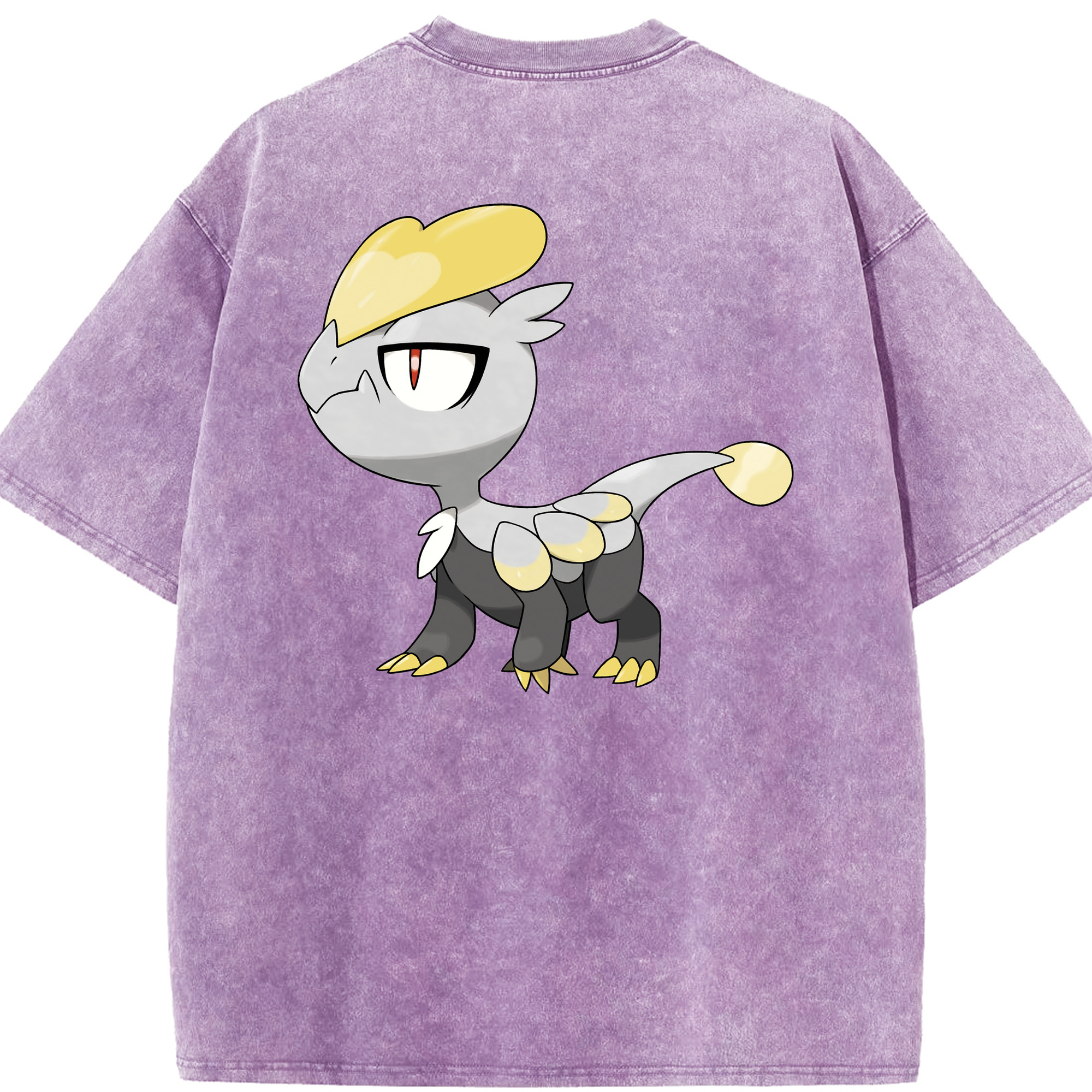 （画像用） ポケットモンスター Pokémon 綿100% ヴィンテージ風 半袖Tシャツ（背面プリント）