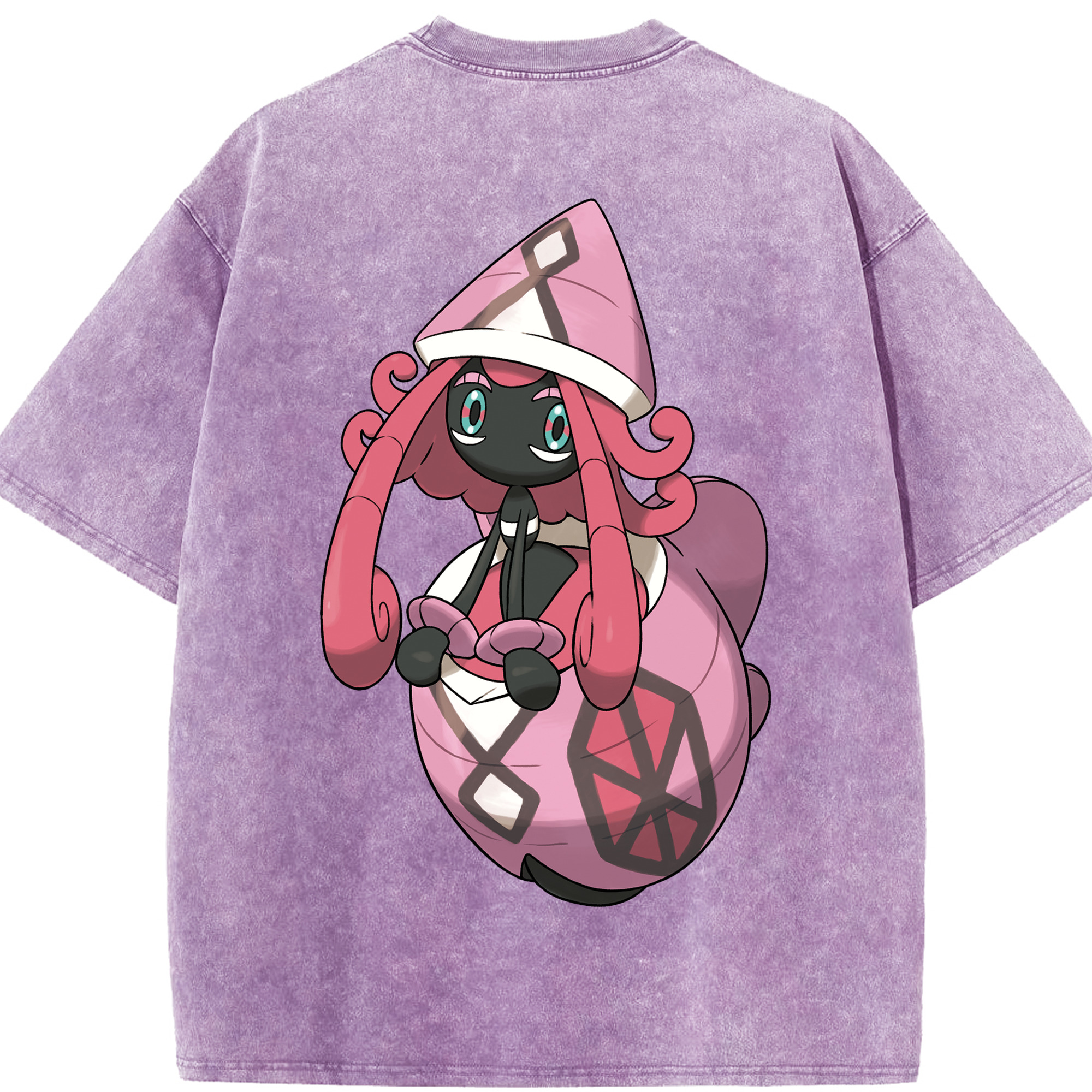 （画像用） ポケットモンスター Pokémon 綿100% ヴィンテージ風 半袖Tシャツ（背面プリント）