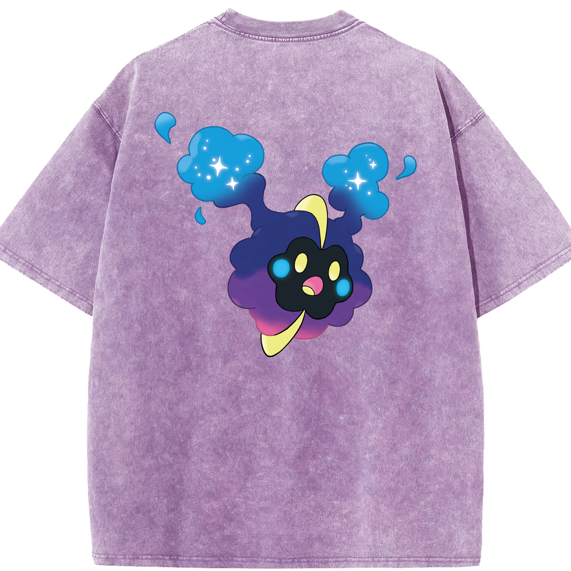 （画像用） ポケットモンスター Pokémon 綿100% ヴィンテージ風 半袖Tシャツ（背面プリント）
