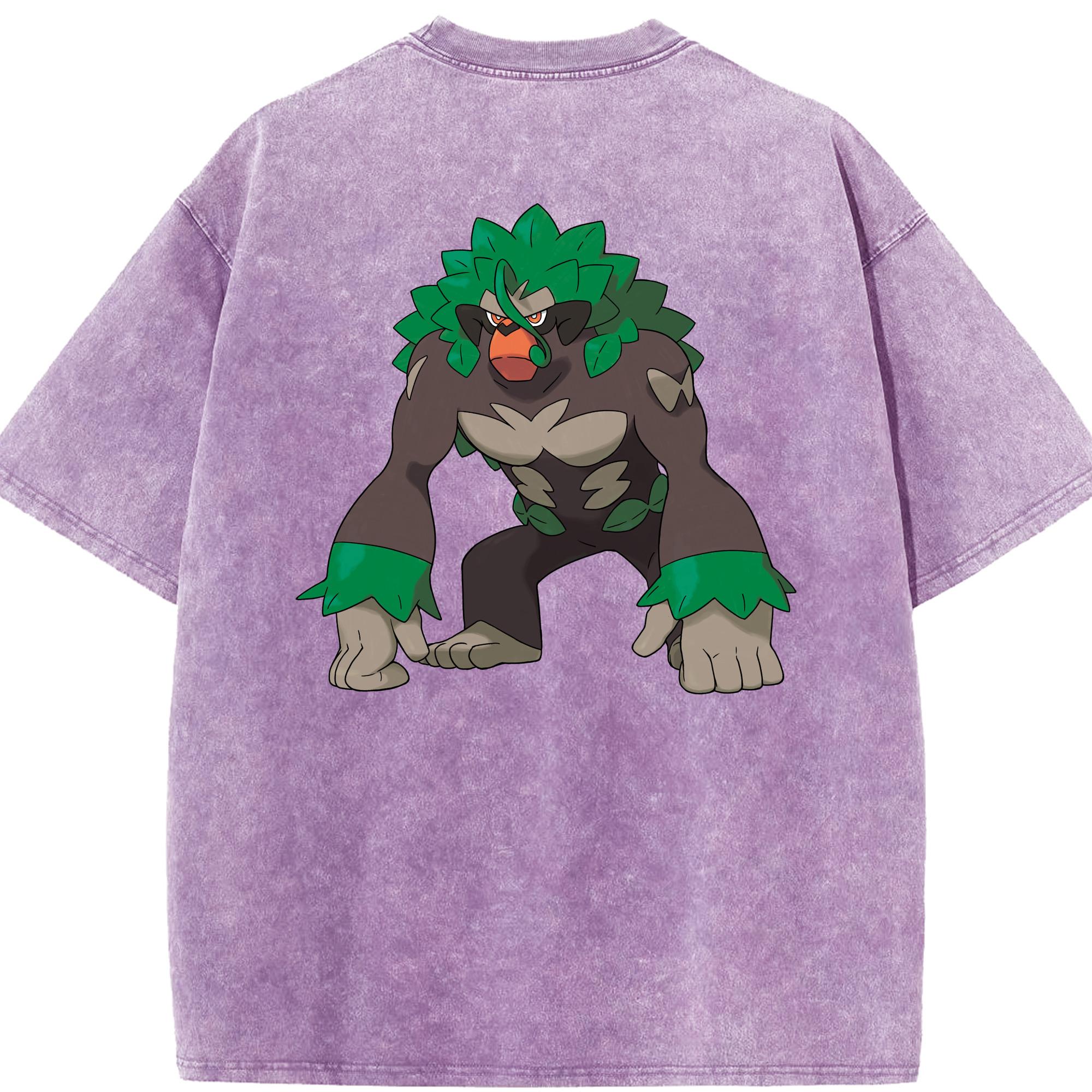 （画像用） ポケットモンスター Pokémon 綿100% ヴィンテージ風 半袖Tシャツ（背面プリント）