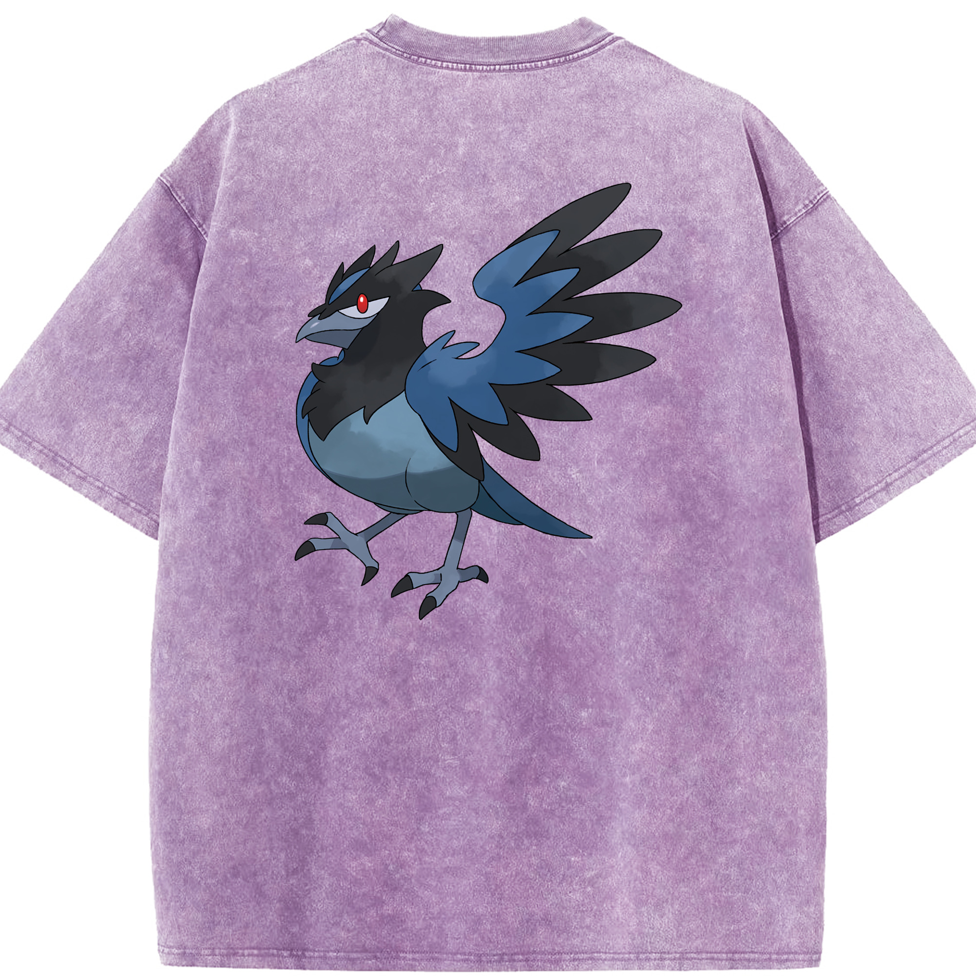 （画像用） ポケットモンスター Pokémon 綿100% ヴィンテージ風 半袖Tシャツ（背面プリント）