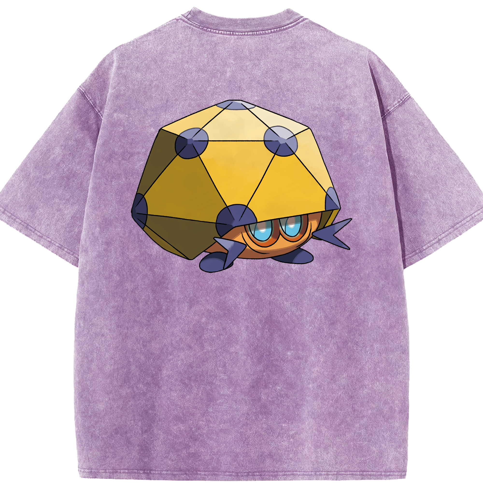 （画像用） ポケットモンスター Pokémon 綿100% ヴィンテージ風 半袖Tシャツ（背面プリント）