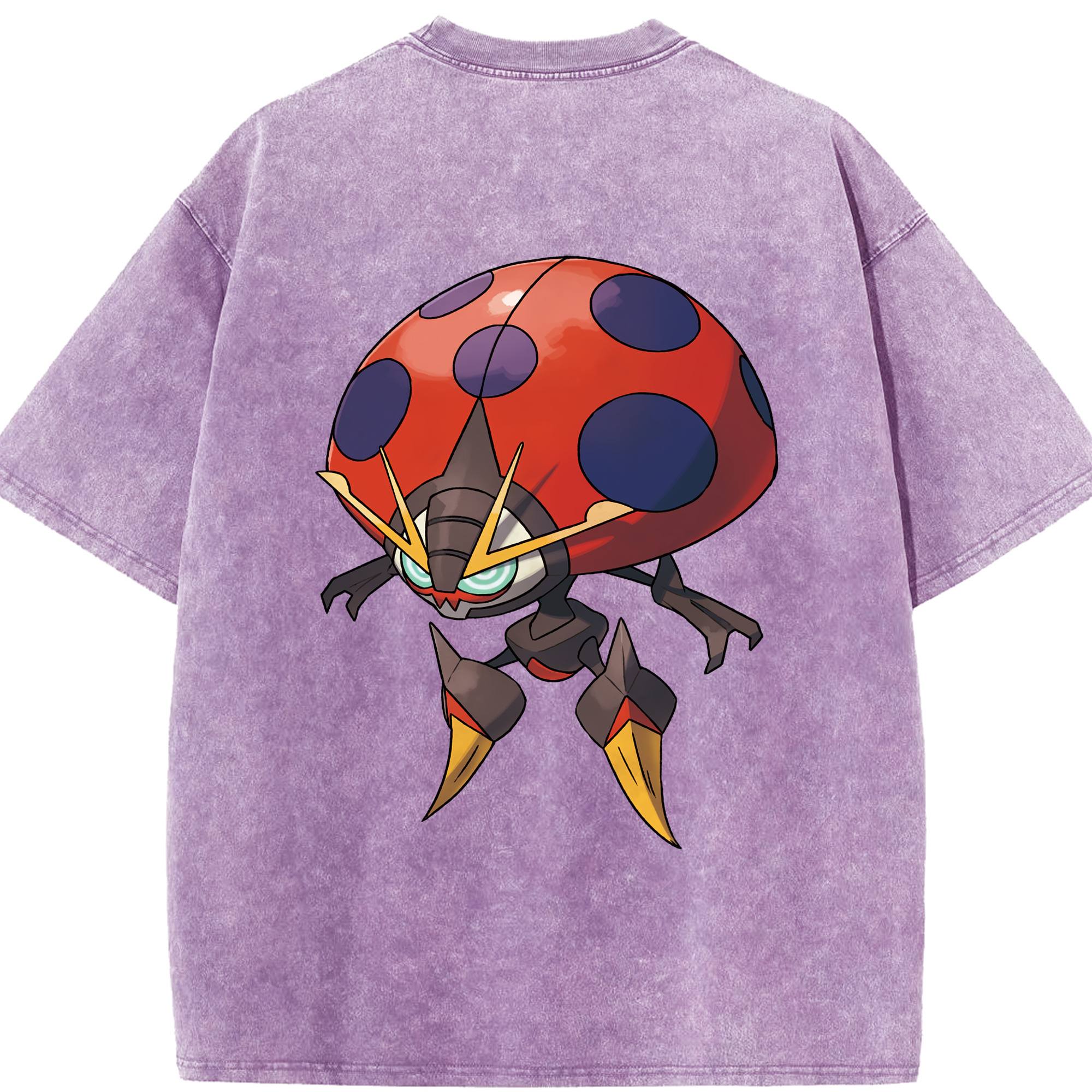 （画像用） ポケットモンスター Pokémon 綿100% ヴィンテージ風 半袖Tシャツ（背面プリント）