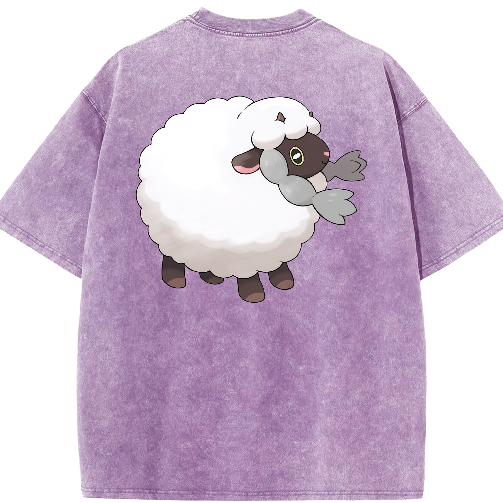 （画像用） ポケットモンスター Pokémon 綿100% ヴィンテージ風 半袖Tシャツ（背面プリント）