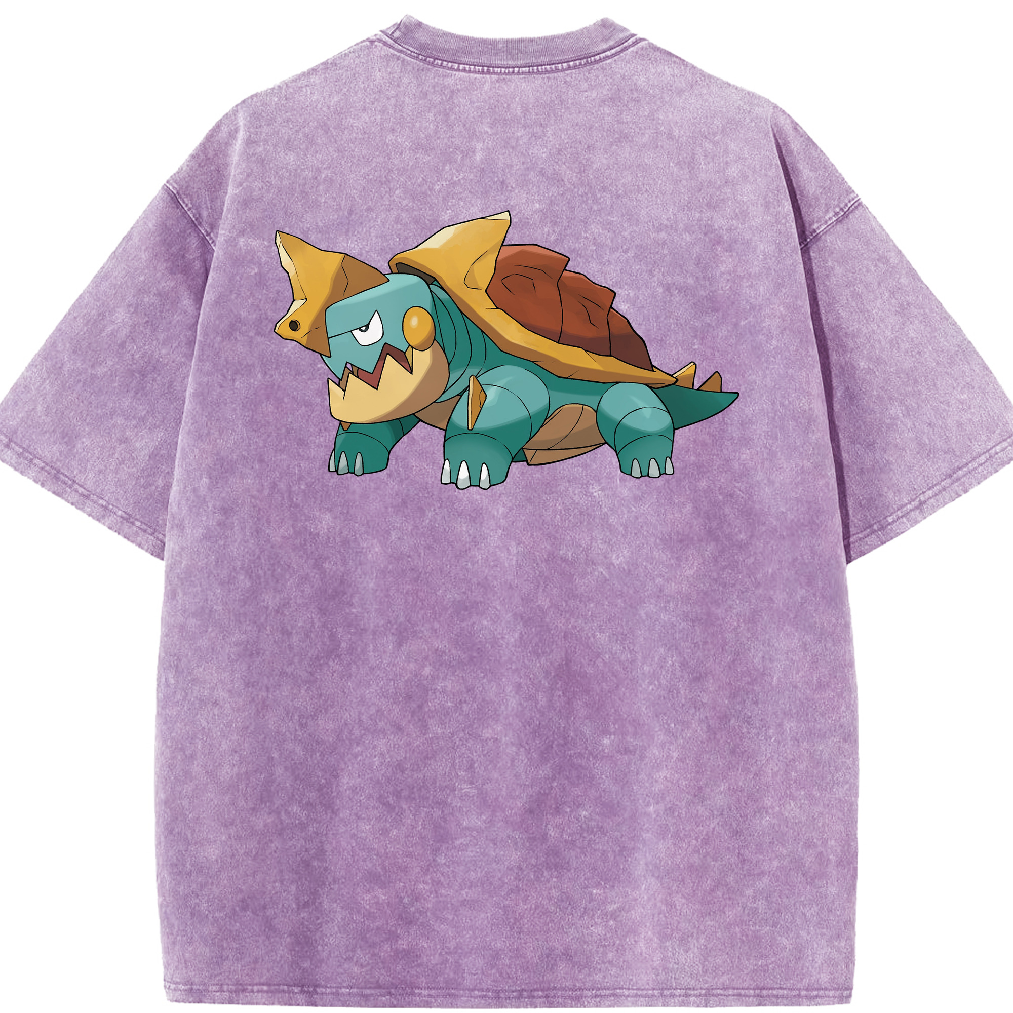 （画像用） ポケットモンスター Pokémon 綿100% ヴィンテージ風 半袖Tシャツ（背面プリント）