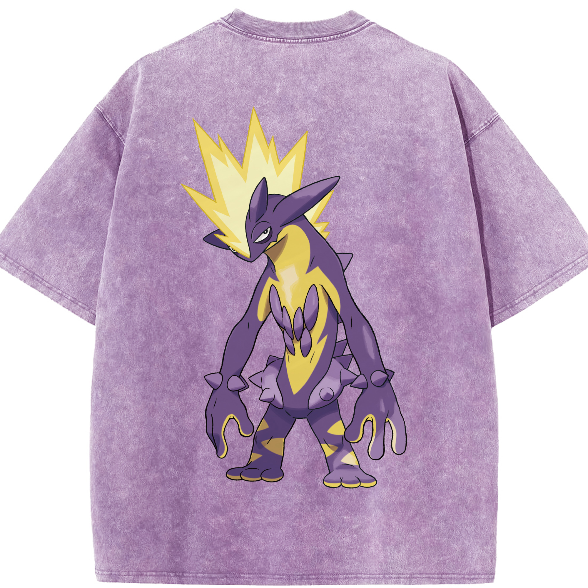 （画像用） ポケットモンスター Pokémon 綿100% ヴィンテージ風 半袖Tシャツ（背面プリント）