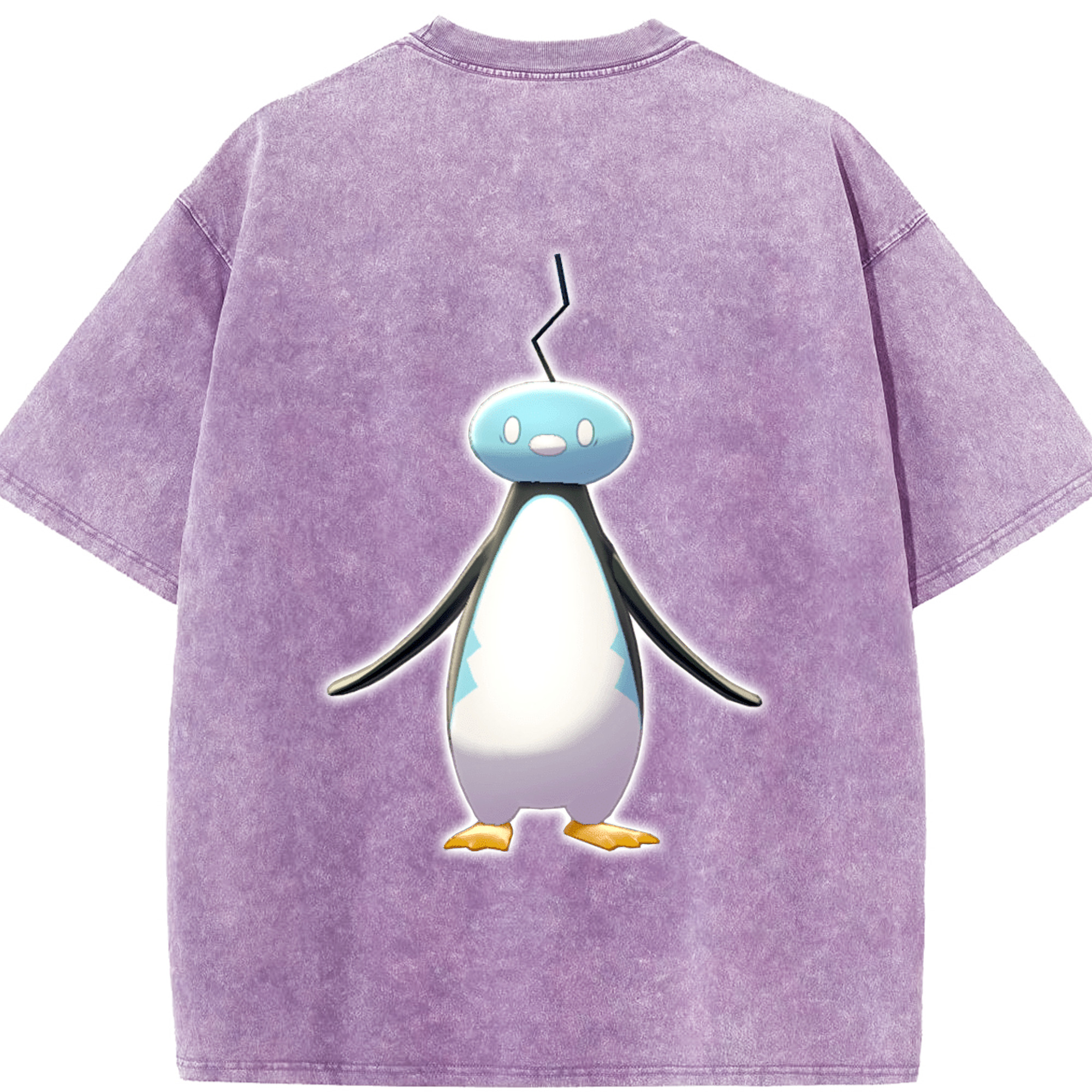 ポケットモンスター Pokémon 綿100% ヴィンテージ風 半袖Tシャツ（背面プリント）