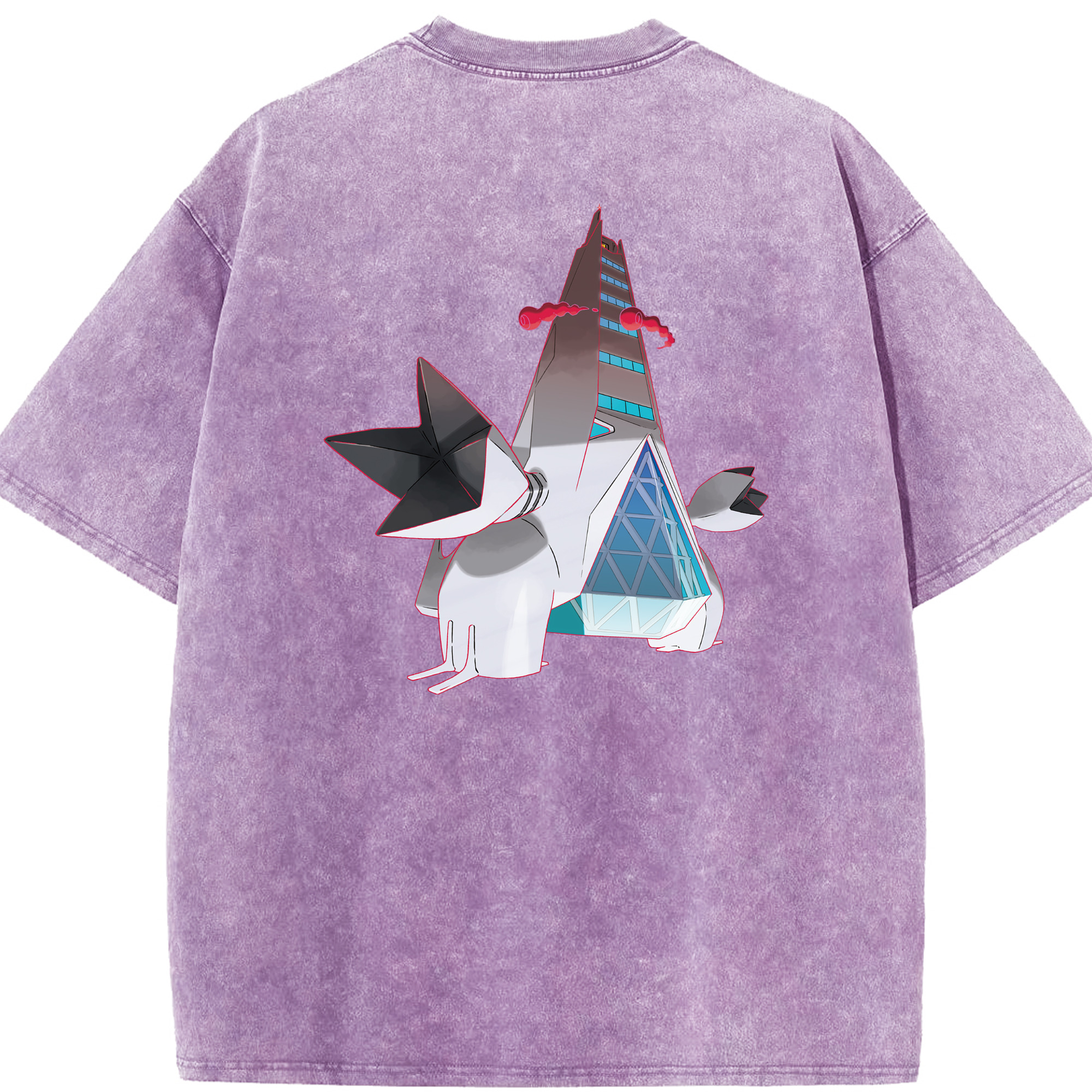 （画像用） ポケットモンスター Pokémon 綿100% ヴィンテージ風 半袖Tシャツ（背面プリント）
