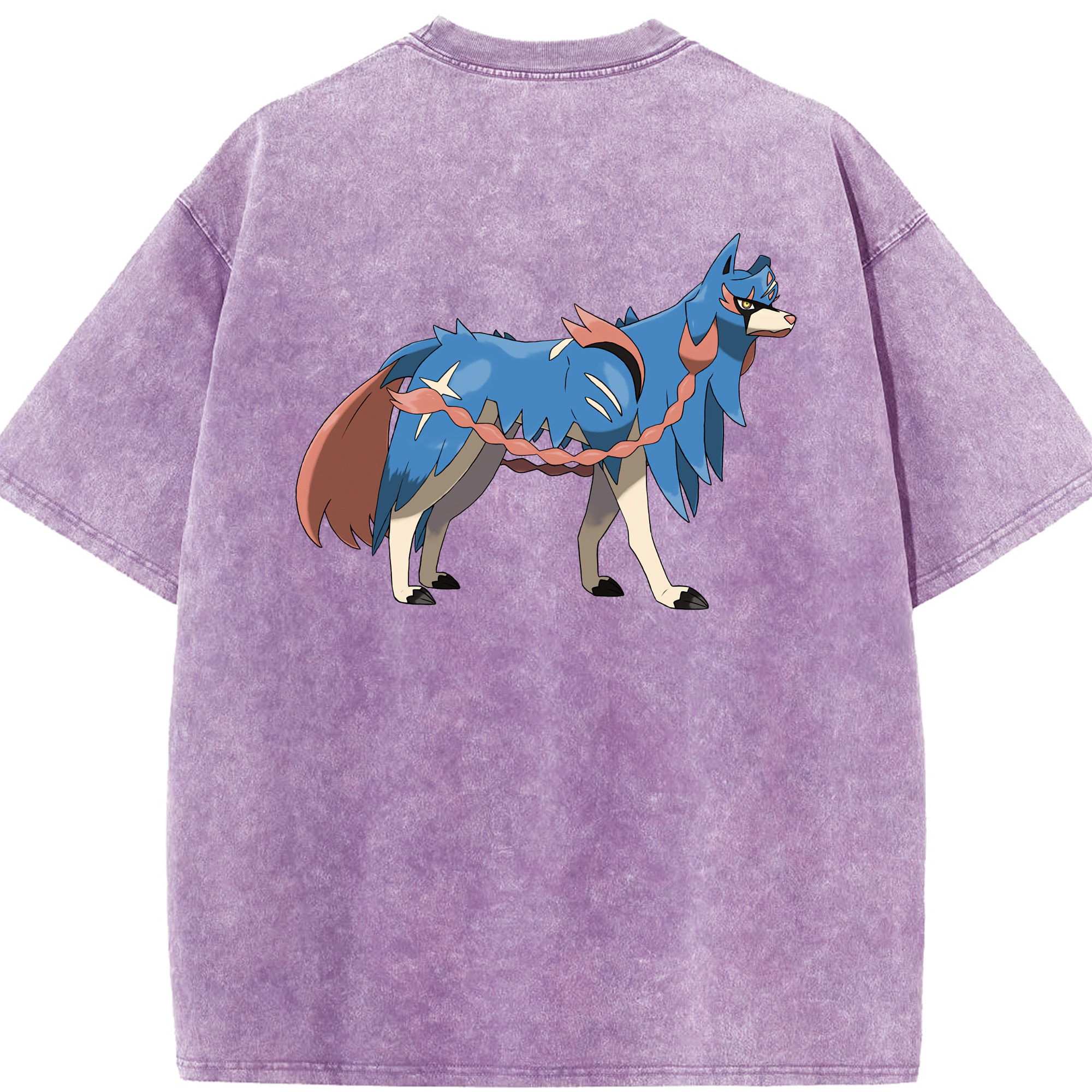 （画像用） ポケットモンスター Pokémon 綿100% ヴィンテージ風 半袖Tシャツ（背面プリント）