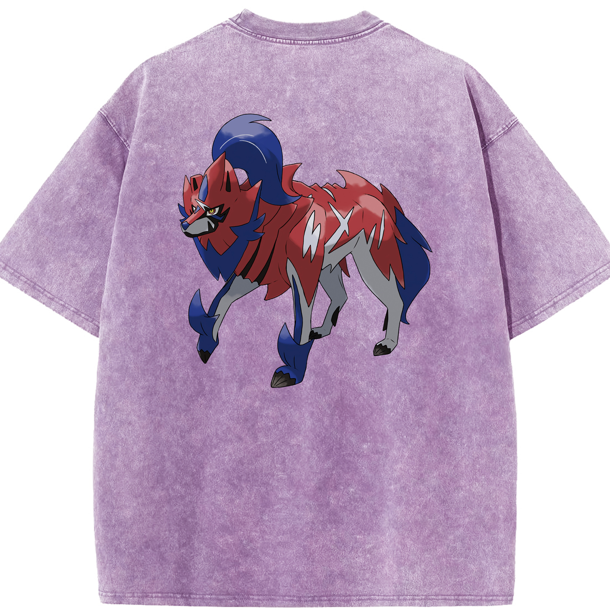 （画像用） ポケットモンスター Pokémon 綿100% ヴィンテージ風 半袖Tシャツ（背面プリント）