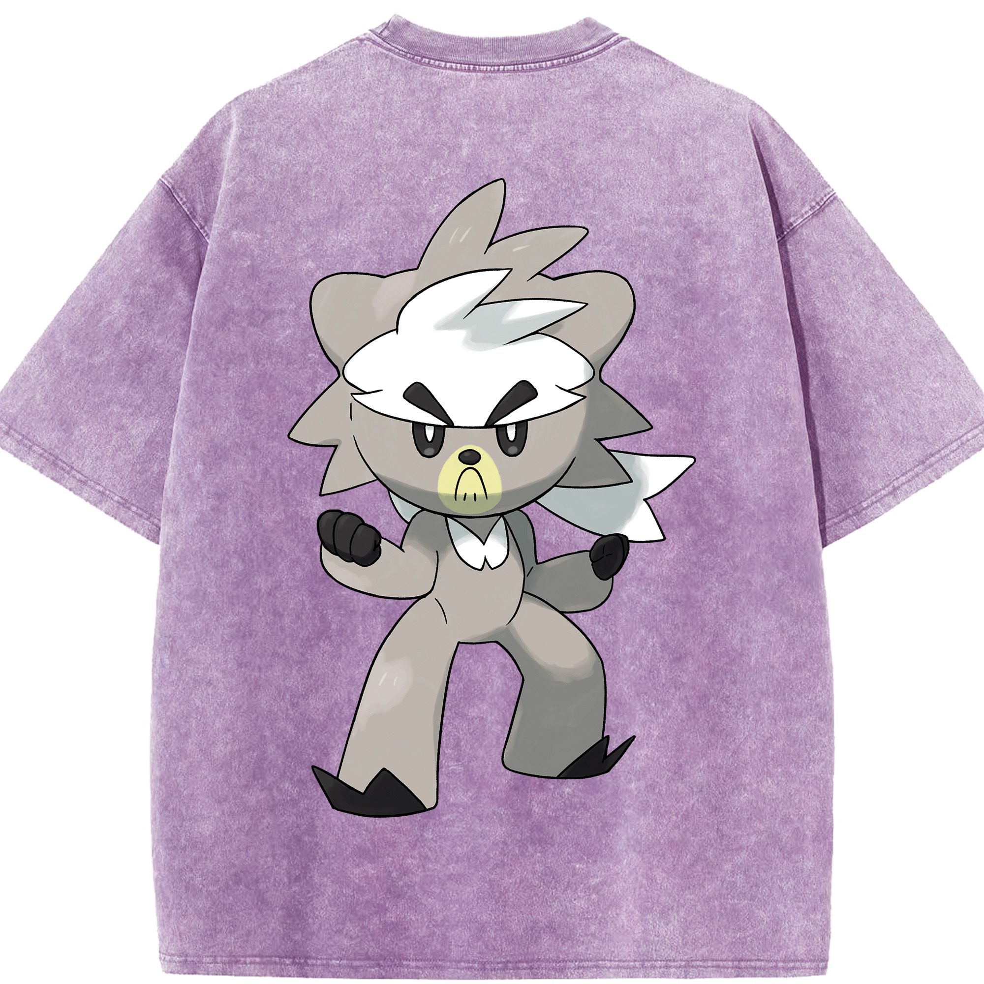 （画像用） ポケットモンスター Pokémon 綿100% ヴィンテージ風 半袖Tシャツ（背面プリント）