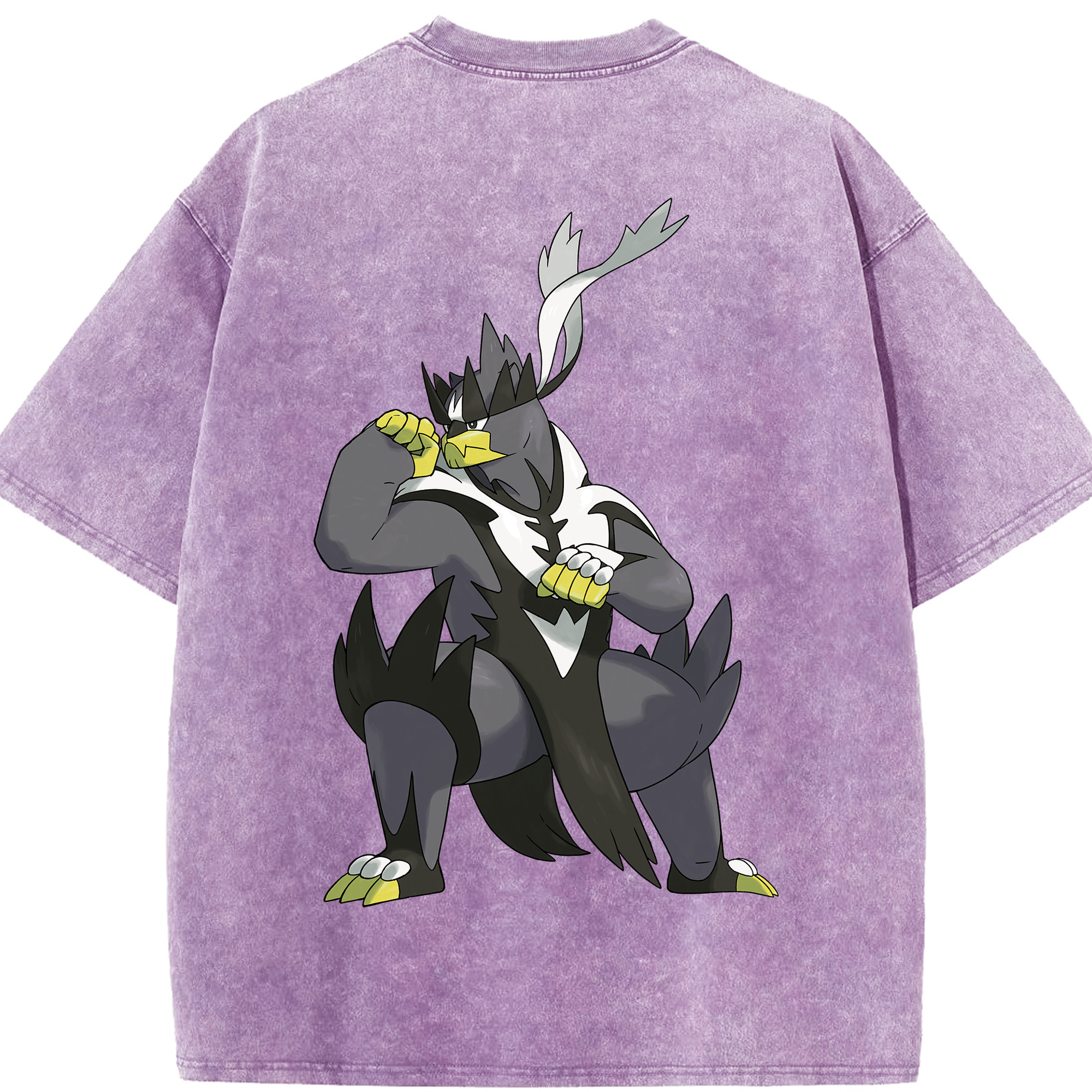 （画像用） ポケットモンスター Pokémon 綿100% ヴィンテージ風 半袖Tシャツ（背面プリント）