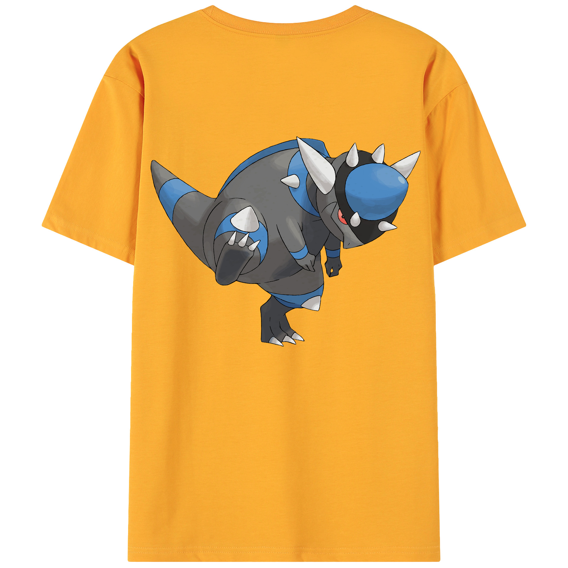 ポケットモンスター Pokémon 綿100％ メンズ半袖Tシャツ（バックプリント） 通気性