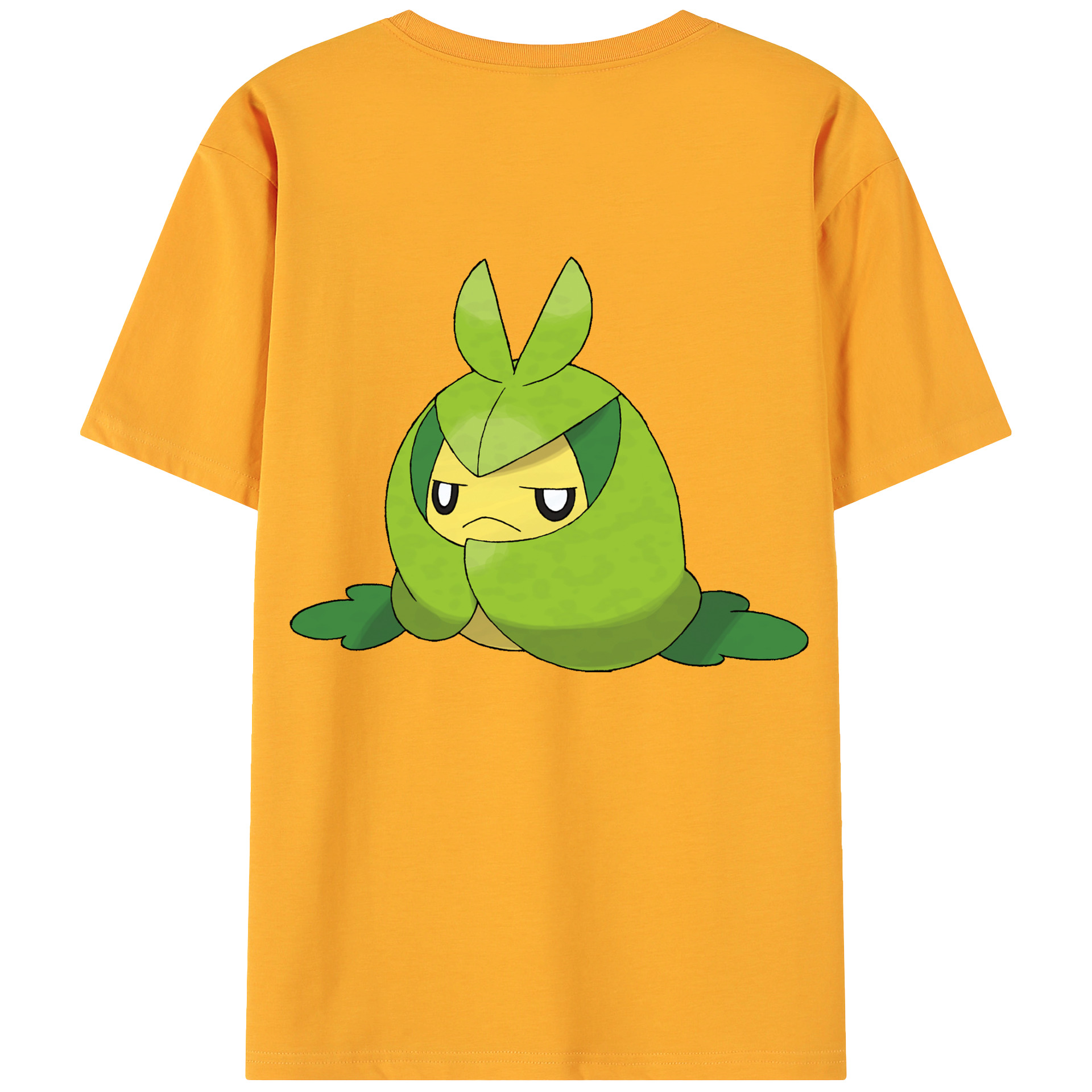 ポケットモンスター Pokémon 綿100％ メンズ半袖Tシャツ（バックプリント） 通気性