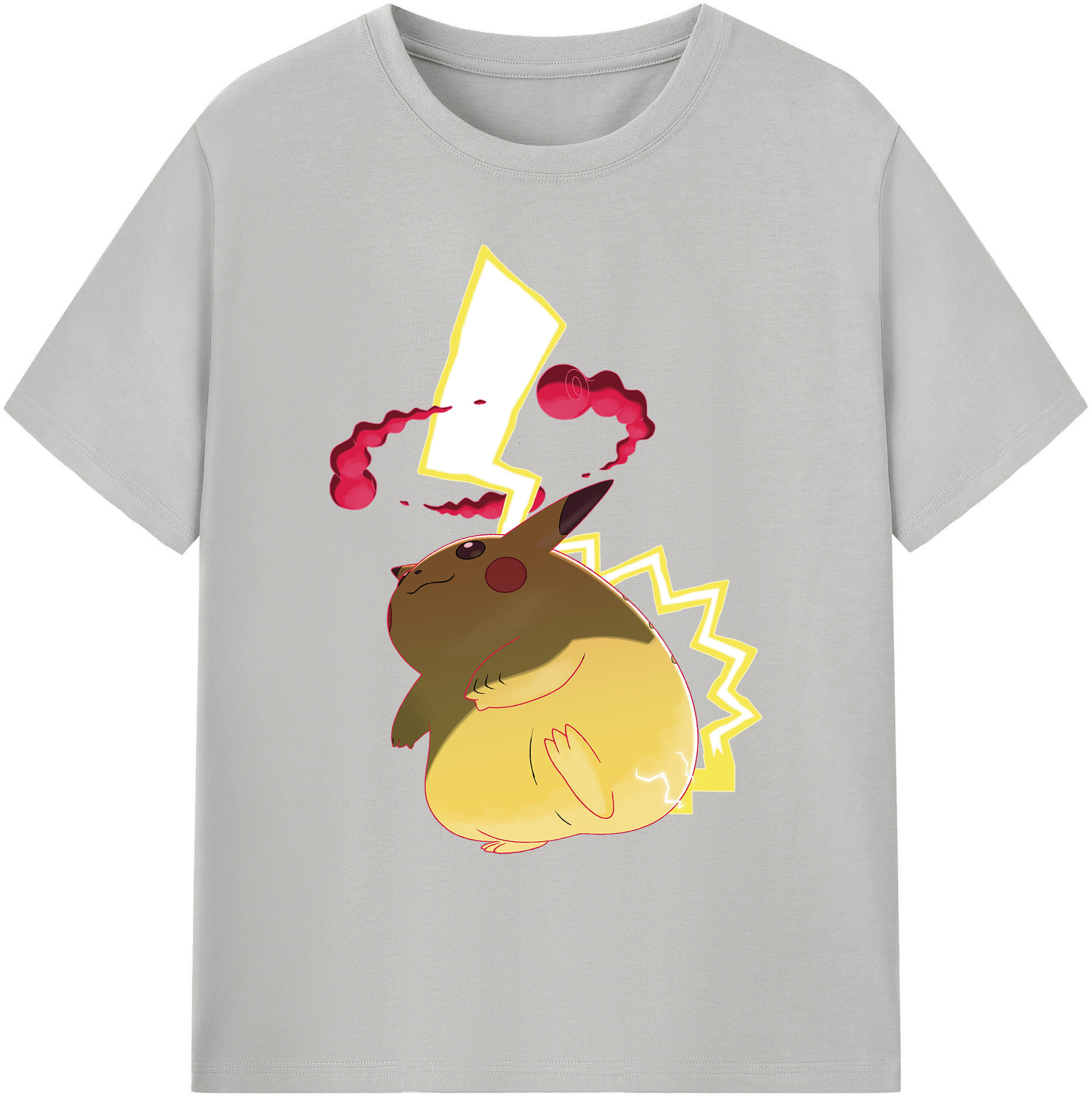 （画像用） ポケットモンスター Pokémon 綿100％ メンズ半袖Tシャツ｜肌触りやわらか＆通気性