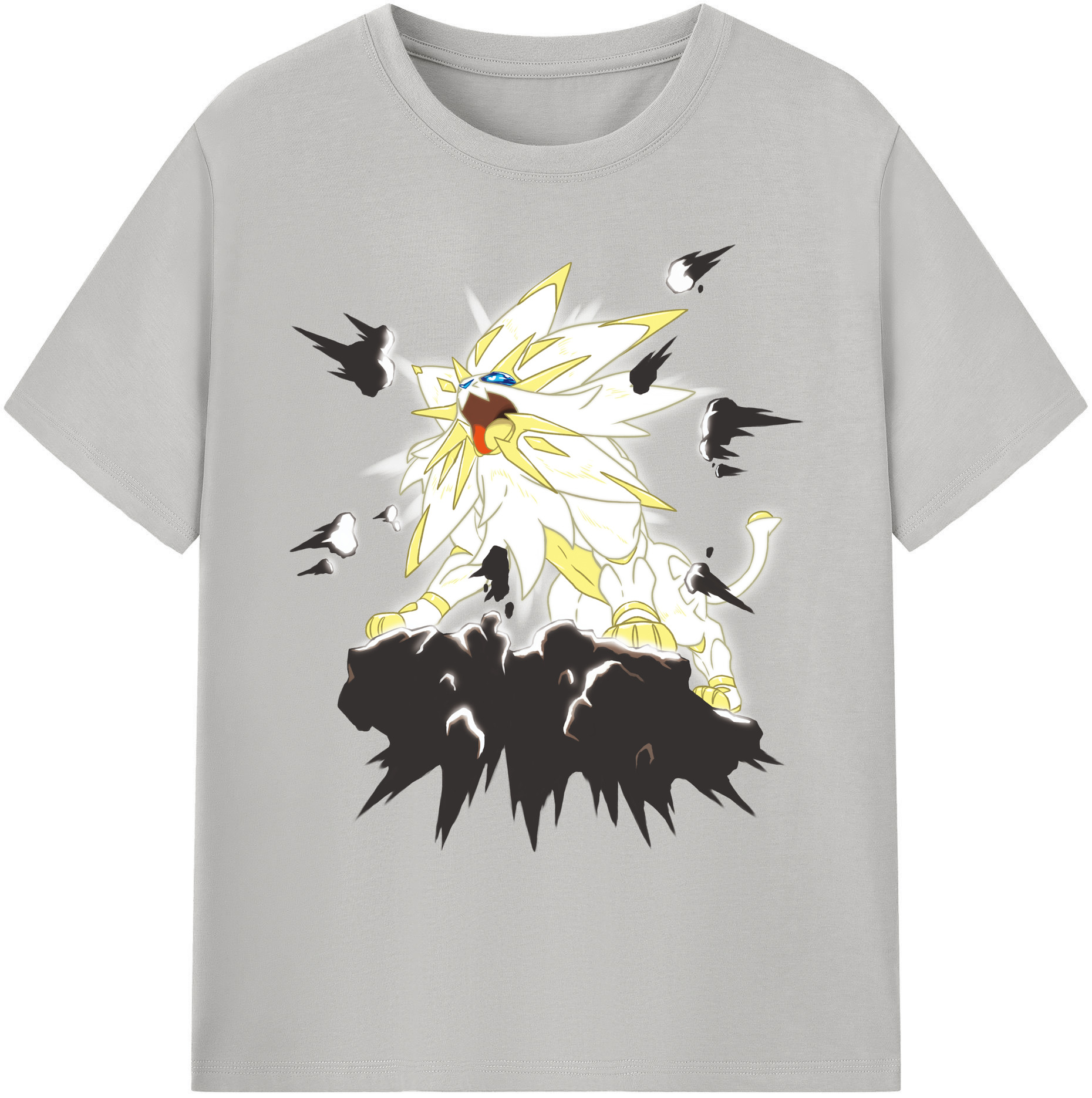 （画像用） ポケットモンスター Pokémon 綿100％ メンズ半袖Tシャツ｜肌触りやわらか＆通気性