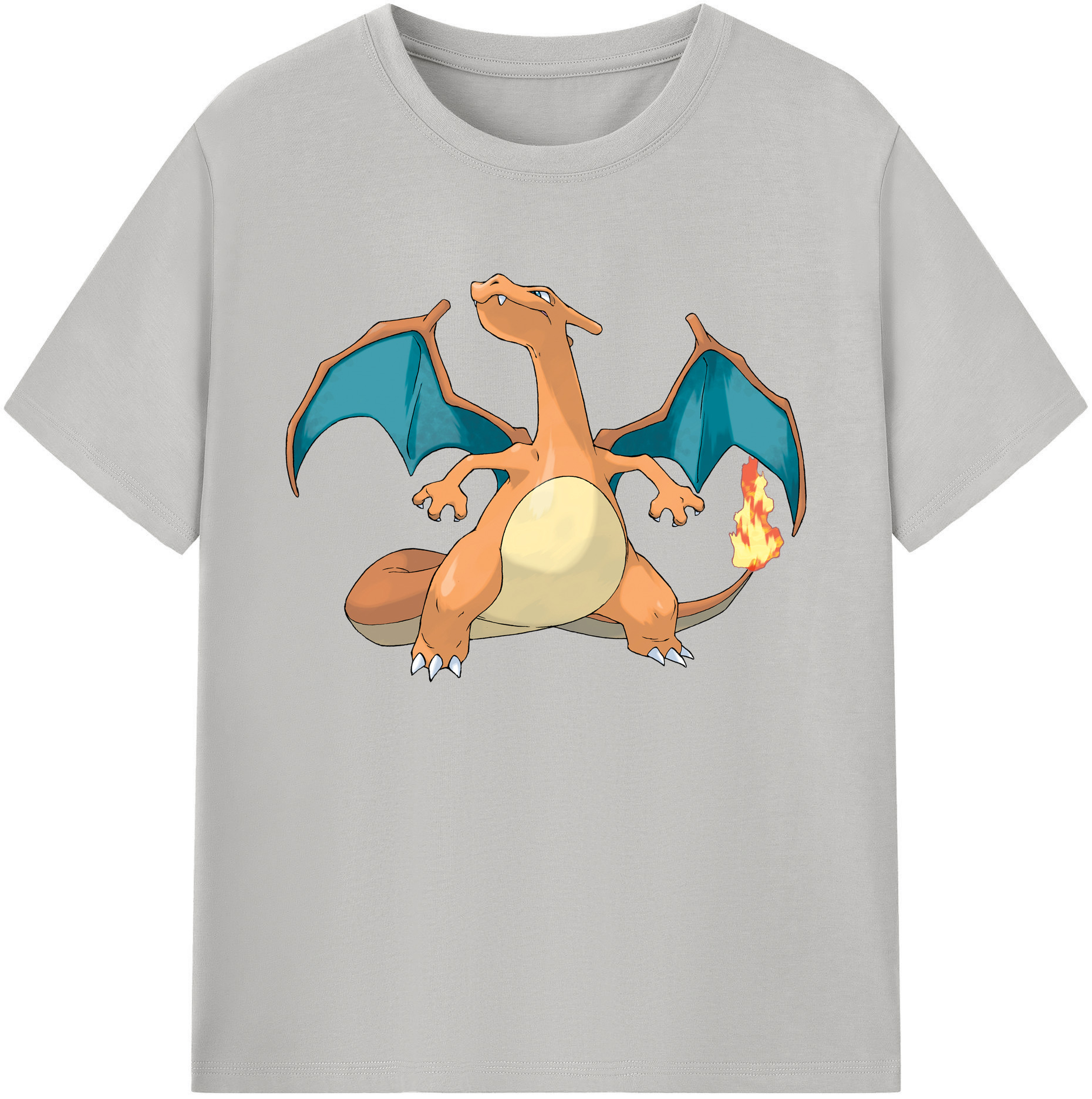 （画像用） ポケットモンスター Pokémon 綿100％ メンズ半袖Tシャツ｜肌触りやわらか＆通気性