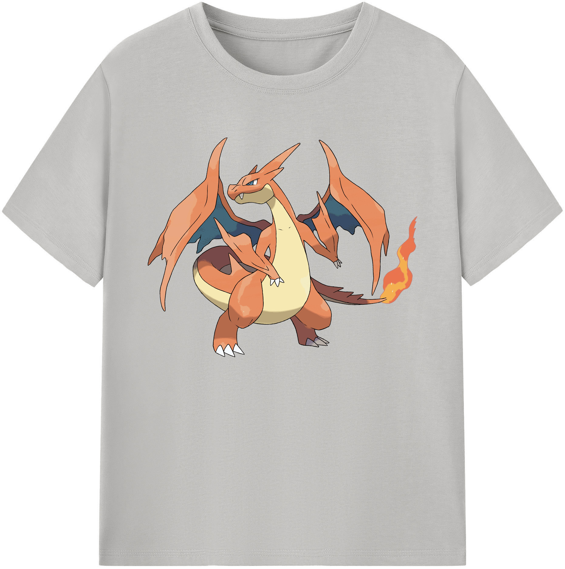 （画像用） ポケットモンスター Pokémon 綿100％ メンズ半袖Tシャツ｜肌触りやわらか＆通気性