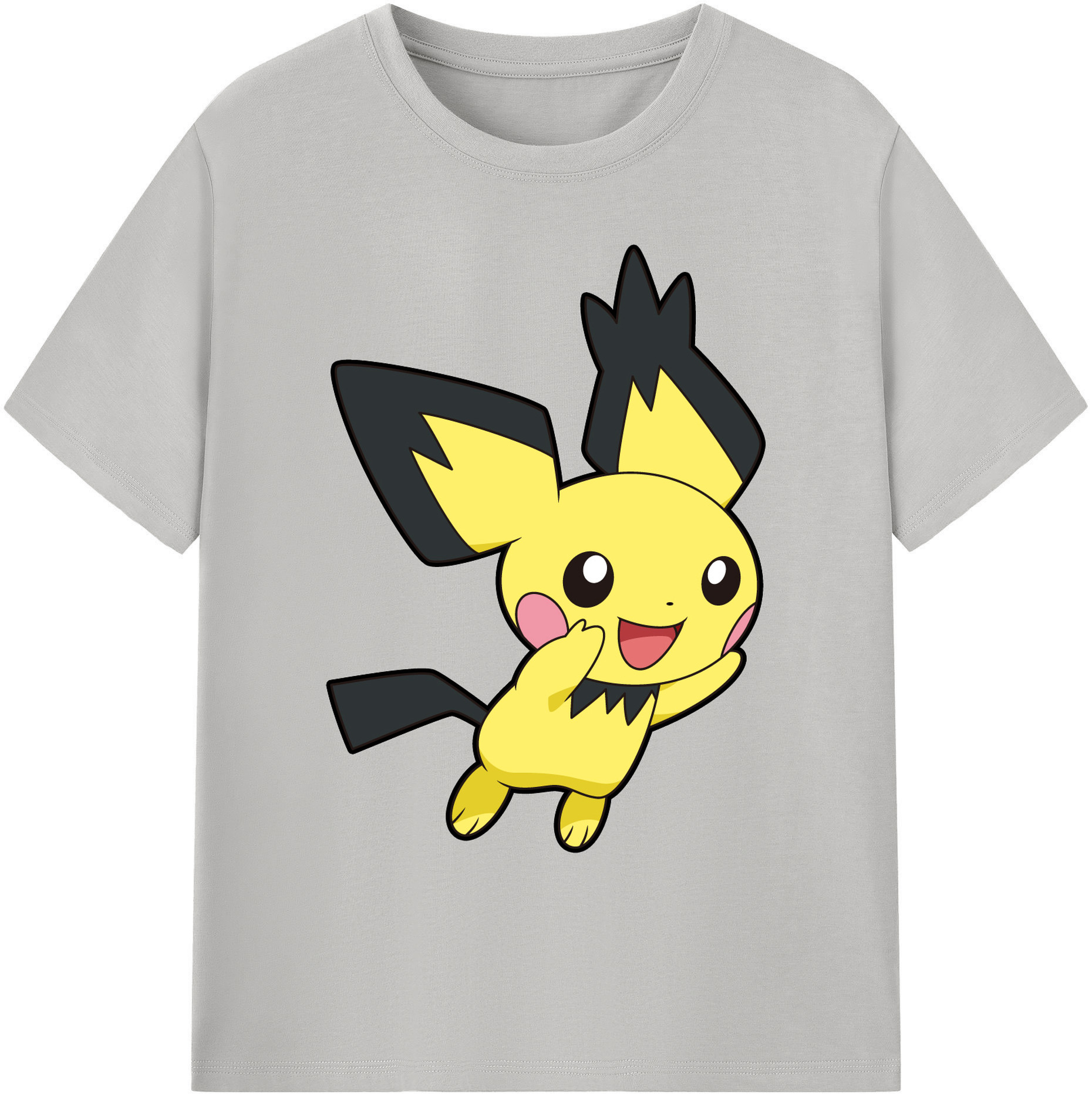 （画像用） ポケットモンスター Pokémon 綿100％ メンズ半袖Tシャツ｜肌触りやわらか＆通気性