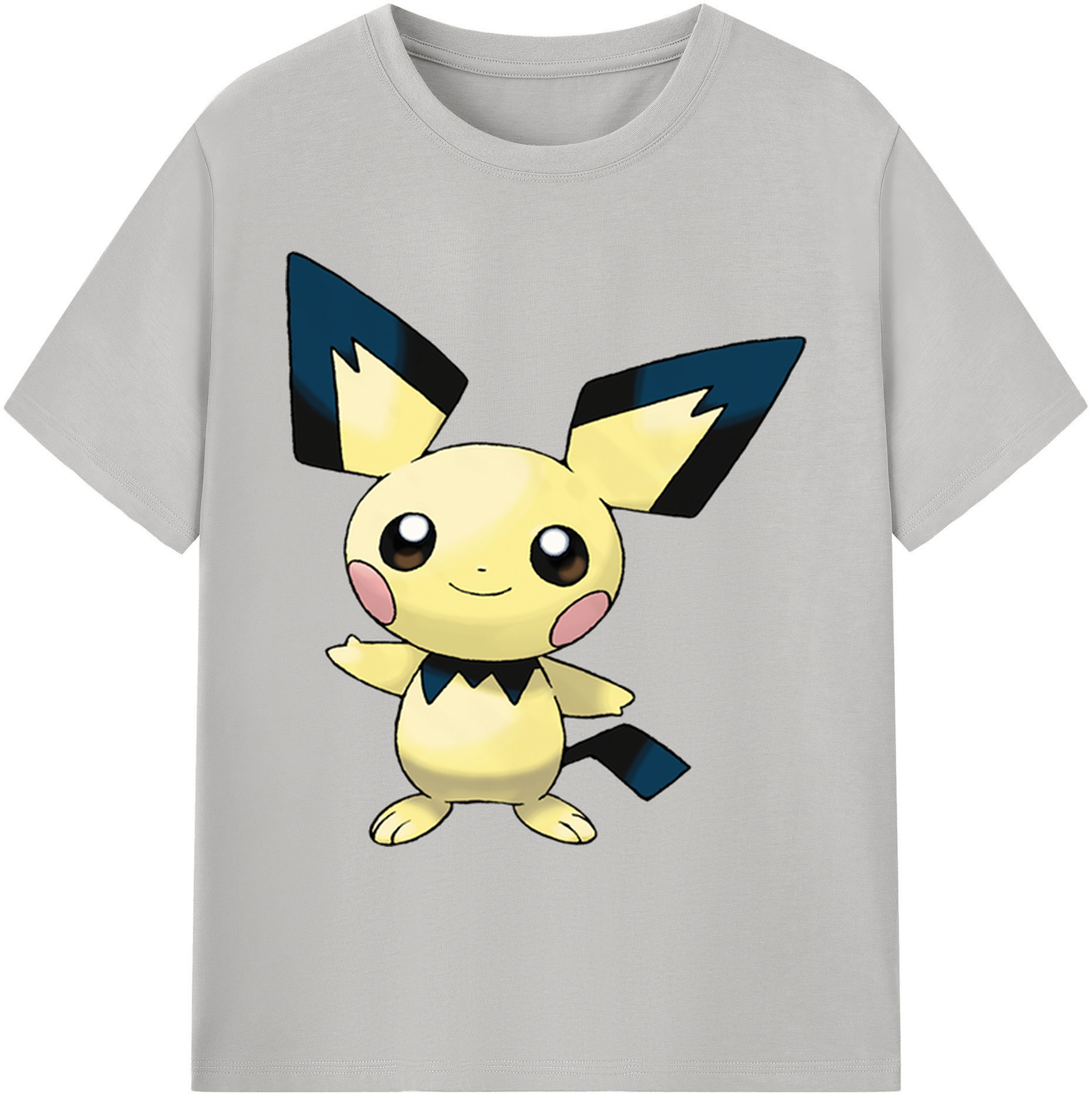 （画像用） ポケットモンスター Pokémon 綿100％ メンズ半袖Tシャツ｜肌触りやわらか＆通気性
