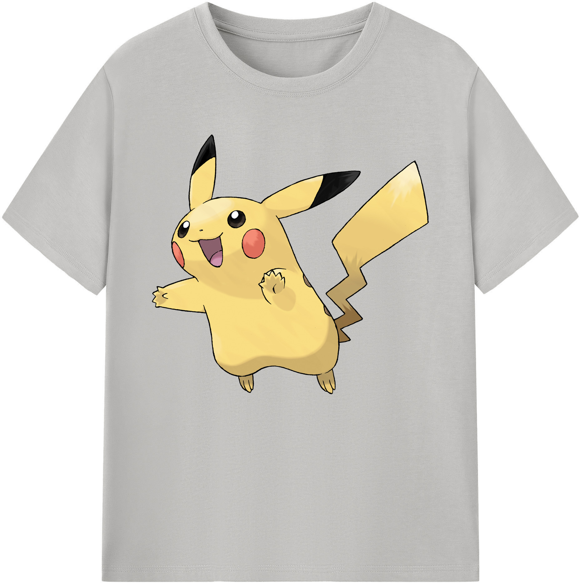 （画像用） ポケットモンスター Pokémon 綿100％ メンズ半袖Tシャツ｜肌触りやわらか＆通気性