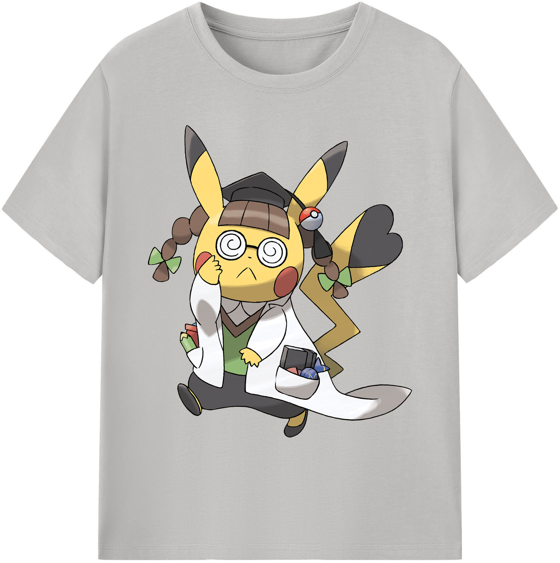 （画像用） ポケットモンスター Pokémon 綿100％ メンズ半袖Tシャツ｜肌触りやわらか＆通気性