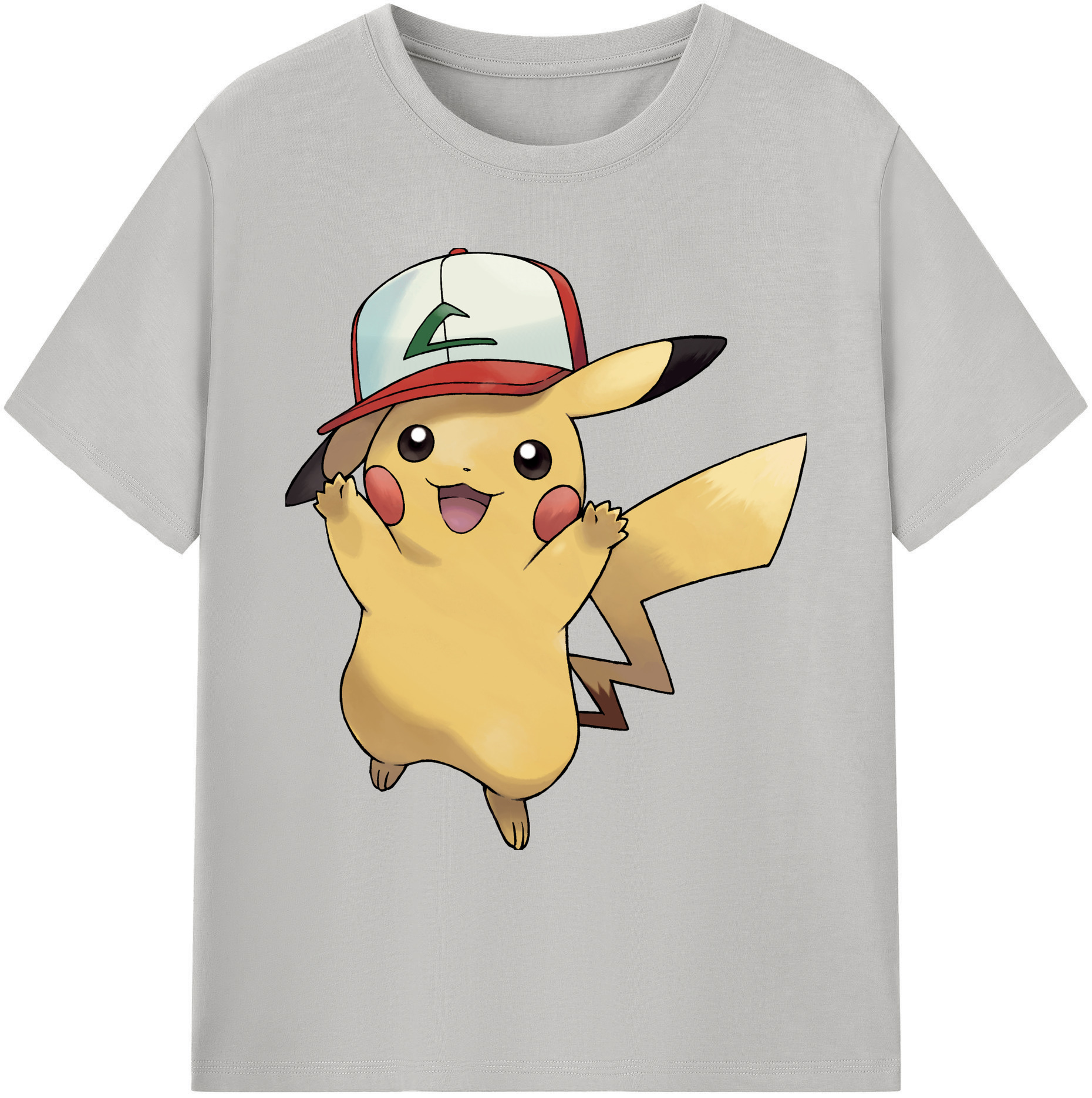 （画像用） ポケットモンスター Pokémon 綿100％ メンズ半袖Tシャツ｜肌触りやわらか＆通気性