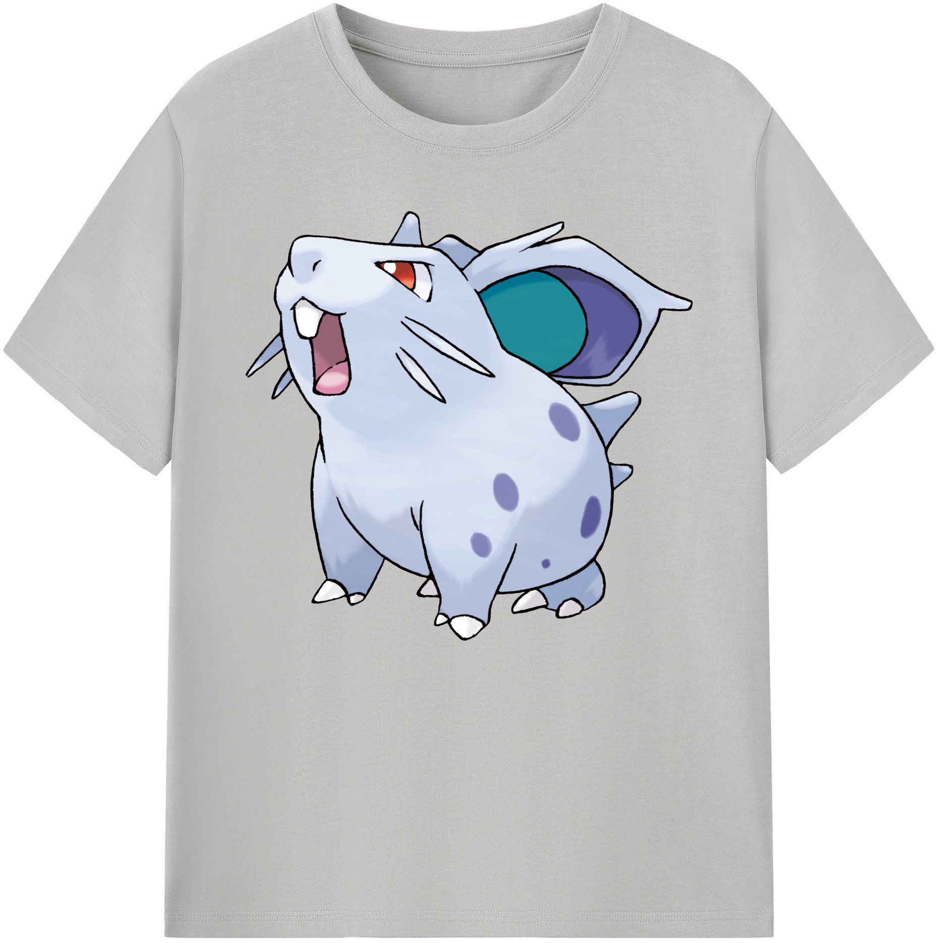 （画像用） ポケットモンスター Pokémon 綿100％ メンズ半袖Tシャツ｜肌触りやわらか＆通気性