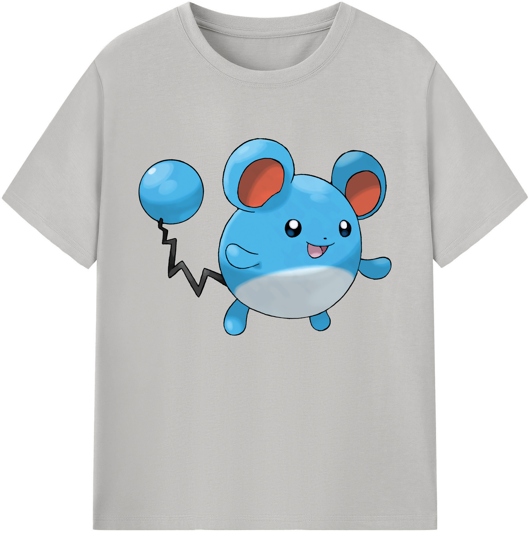 （画像用） ポケットモンスター Pokémon 綿100％ メンズ半袖Tシャツ｜肌触りやわらか＆通気性