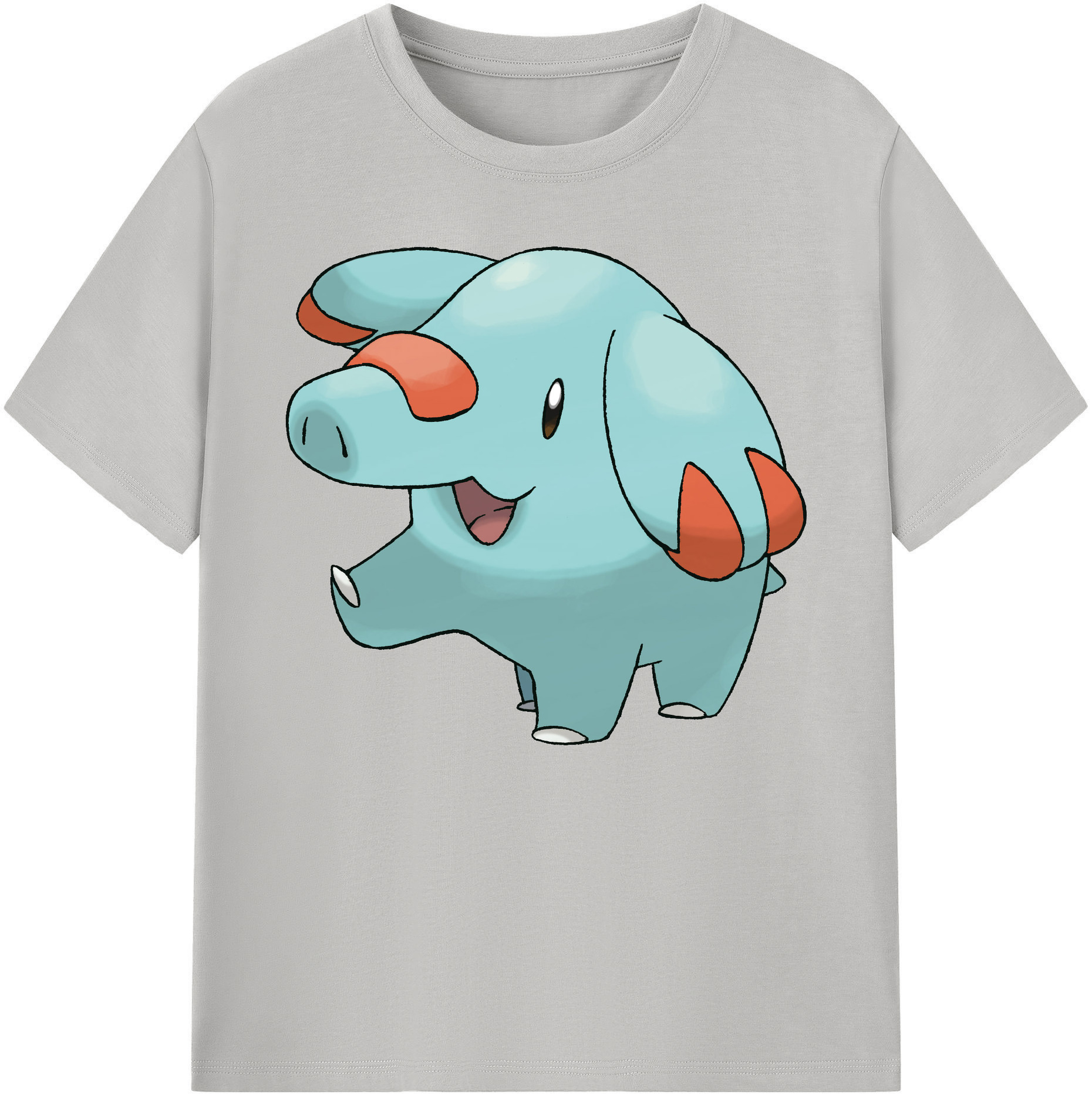 （画像用） ポケットモンスター Pokémon 綿100％ メンズ半袖Tシャツ｜肌触りやわらか＆通気性