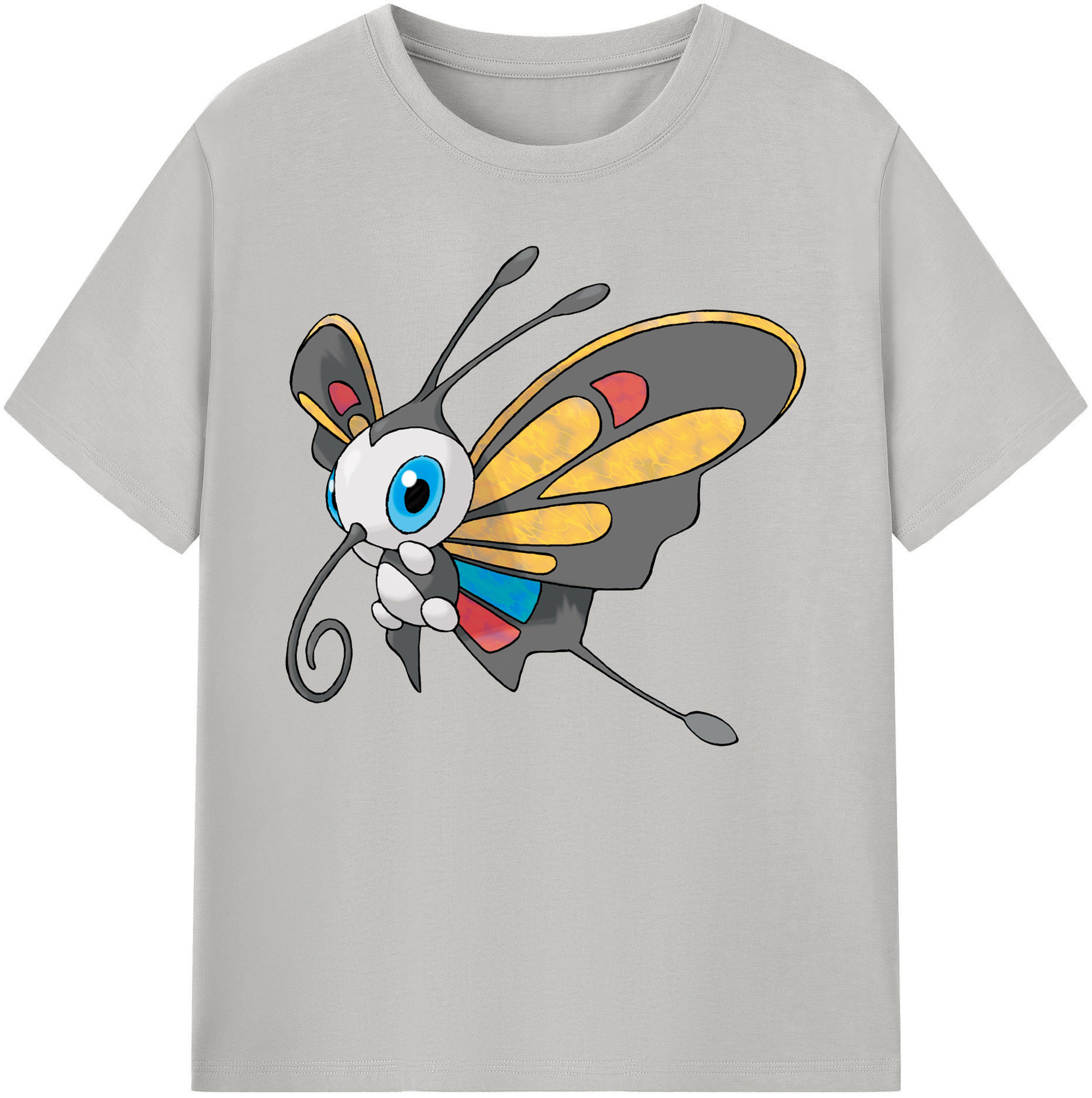 （画像用） ポケットモンスター Pokémon 綿100％ メンズ半袖Tシャツ｜肌触りやわらか＆通気性