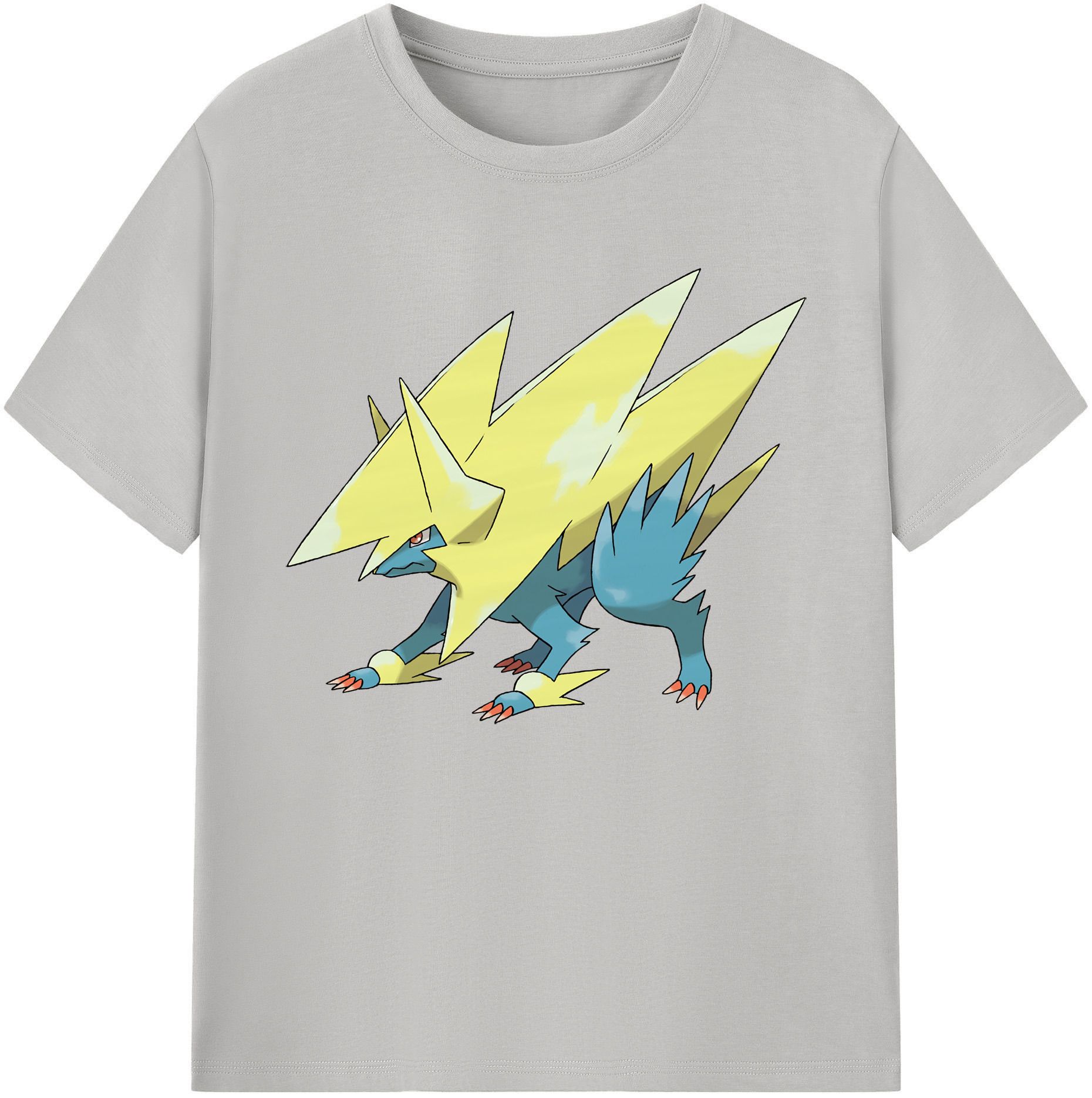 （画像用） ポケットモンスター Pokémon 綿100％ メンズ半袖Tシャツ｜肌触りやわらか＆通気性