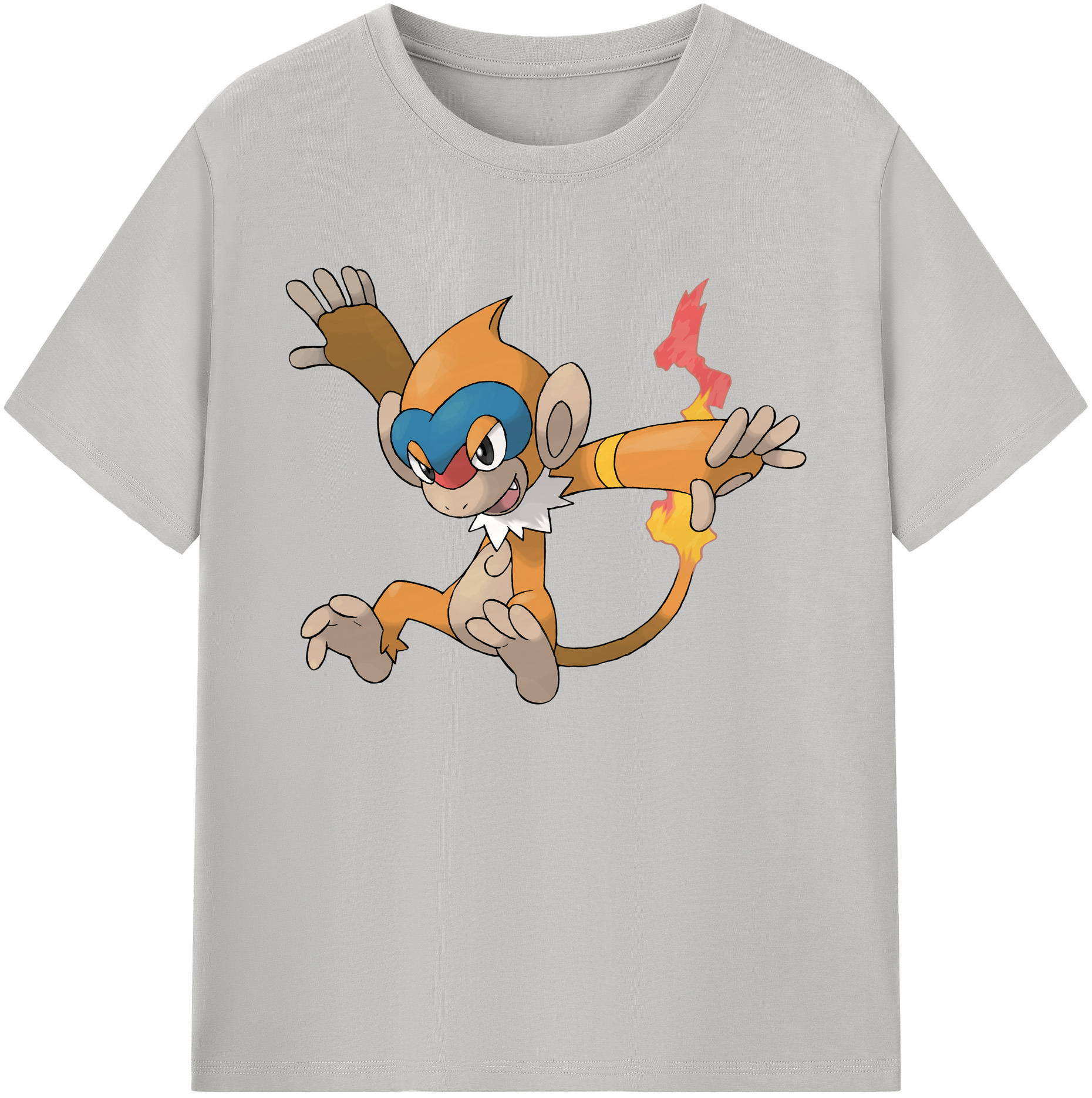 （画像用） ポケットモンスター Pokémon 綿100％ メンズ半袖Tシャツ｜肌触りやわらか＆通気性