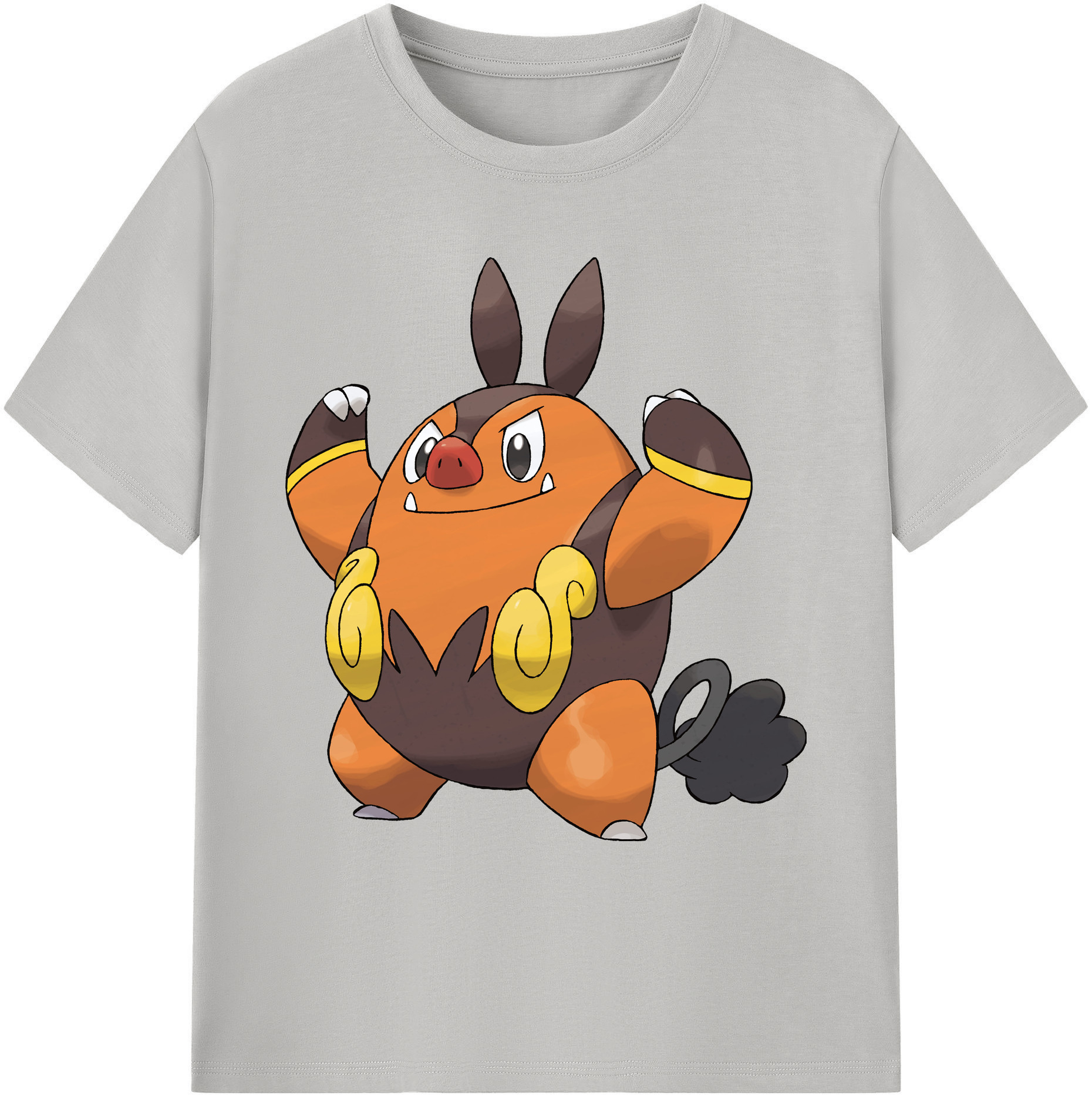 （画像用） ポケットモンスター Pokémon 綿100％ メンズ半袖Tシャツ｜肌触りやわらか＆通気性