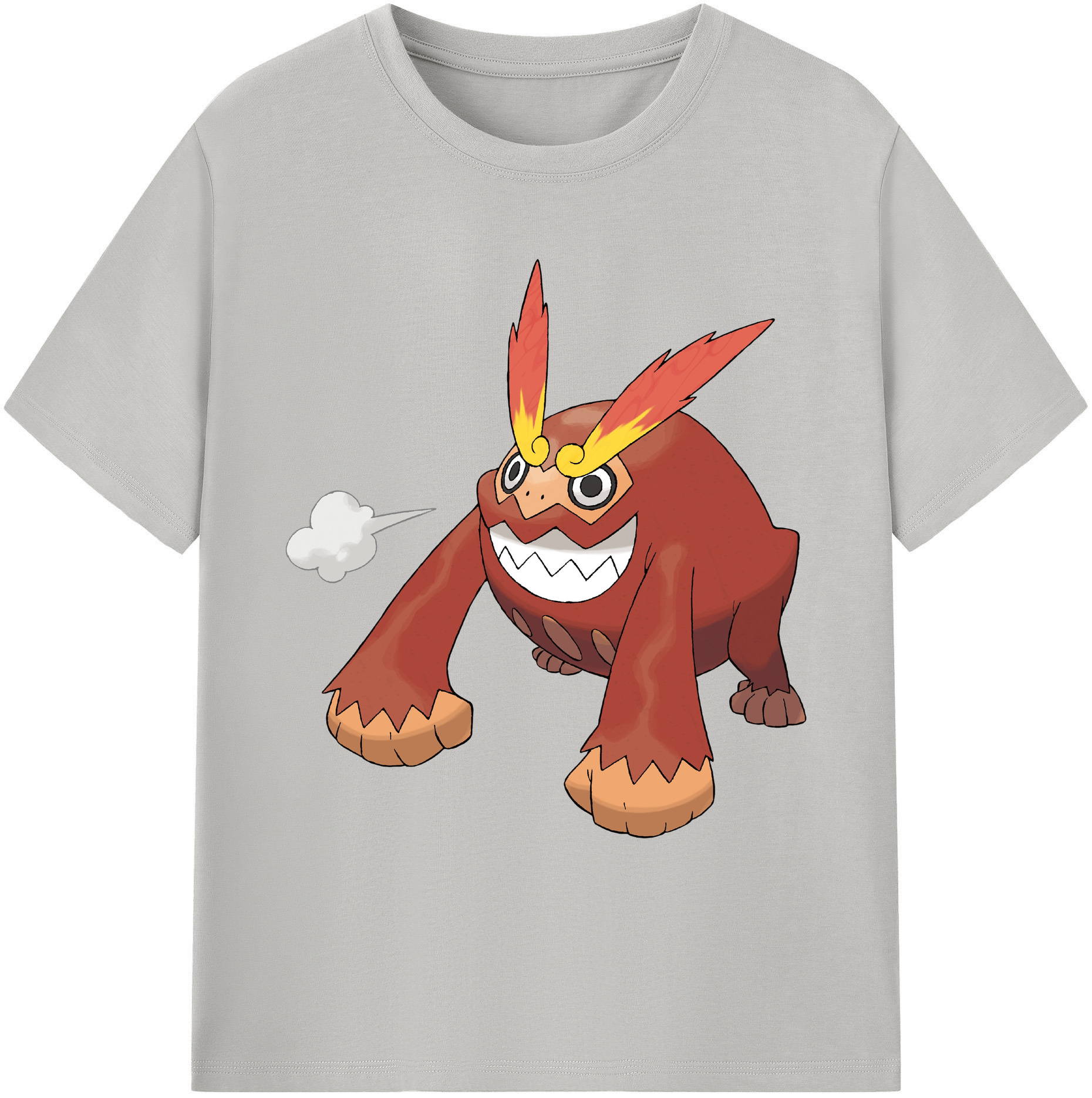 （画像用） ポケットモンスター Pokémon 綿100％ メンズ半袖Tシャツ｜肌触りやわらか＆通気性