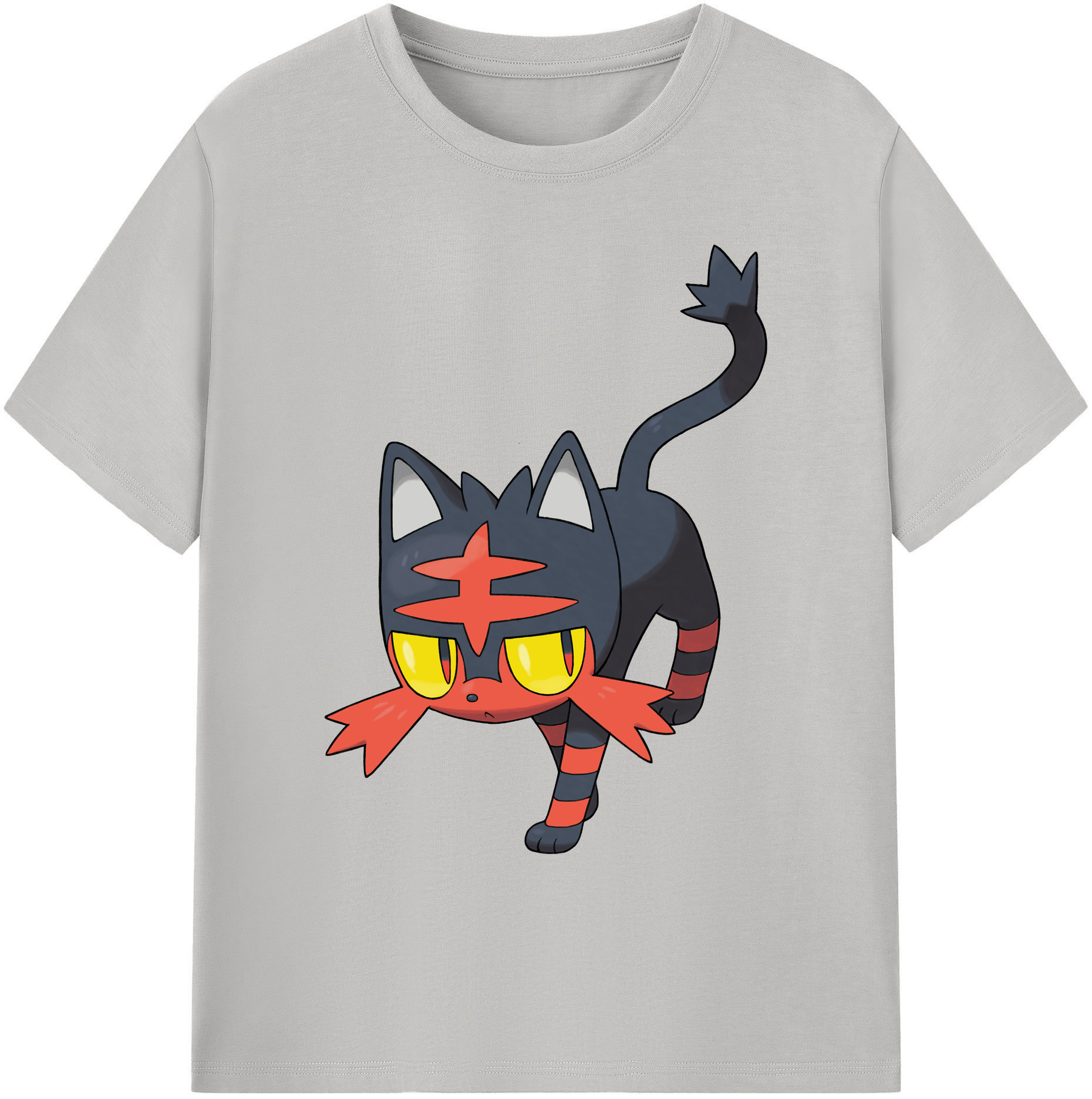 （画像用） ポケットモンスター Pokémon 綿100％ メンズ半袖Tシャツ｜肌触りやわらか＆通気性