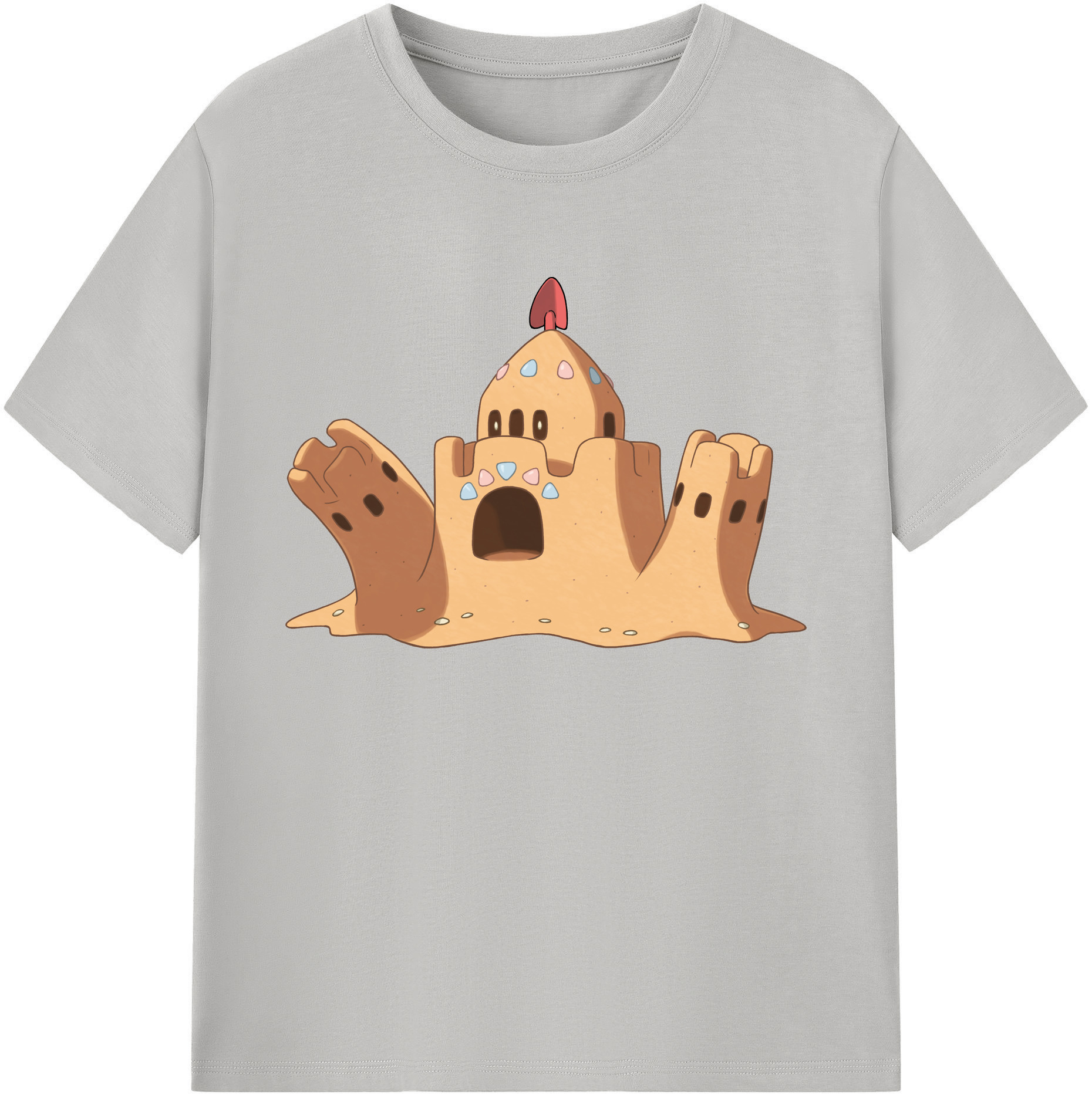 （画像用） ポケットモンスター Pokémon 綿100％ メンズ半袖Tシャツ｜肌触りやわらか＆通気性