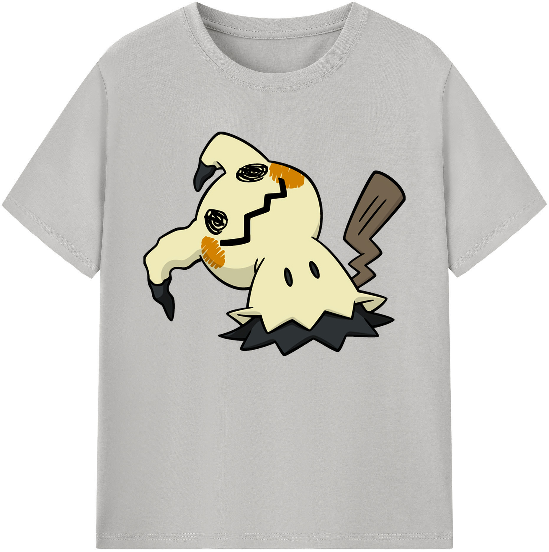 （画像用） ポケットモンスター Pokémon 綿100％ メンズ半袖Tシャツ｜肌触りやわらか＆通気性