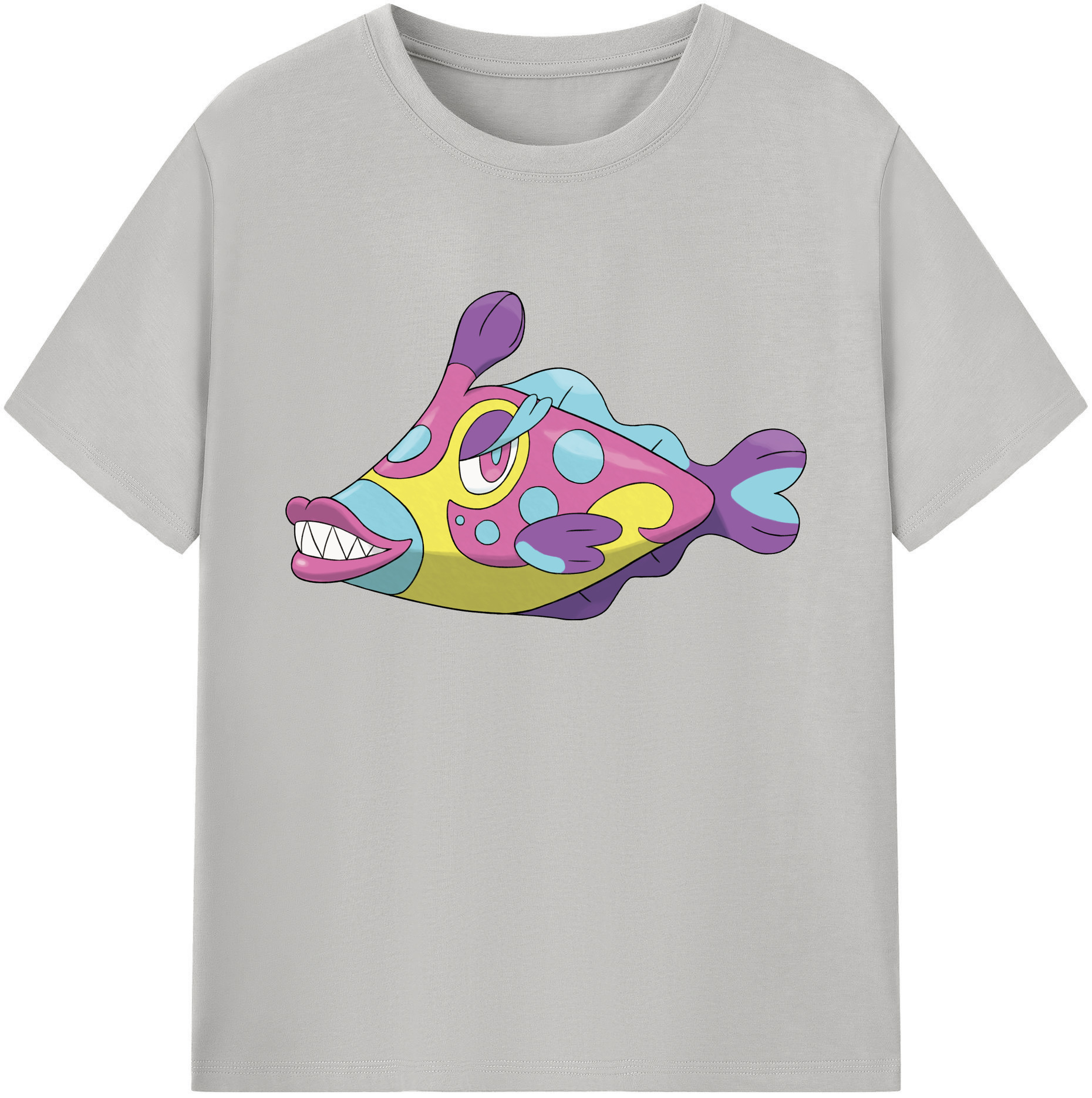 （画像用） ポケットモンスター Pokémon 綿100％ メンズ半袖Tシャツ｜肌触りやわらか＆通気性