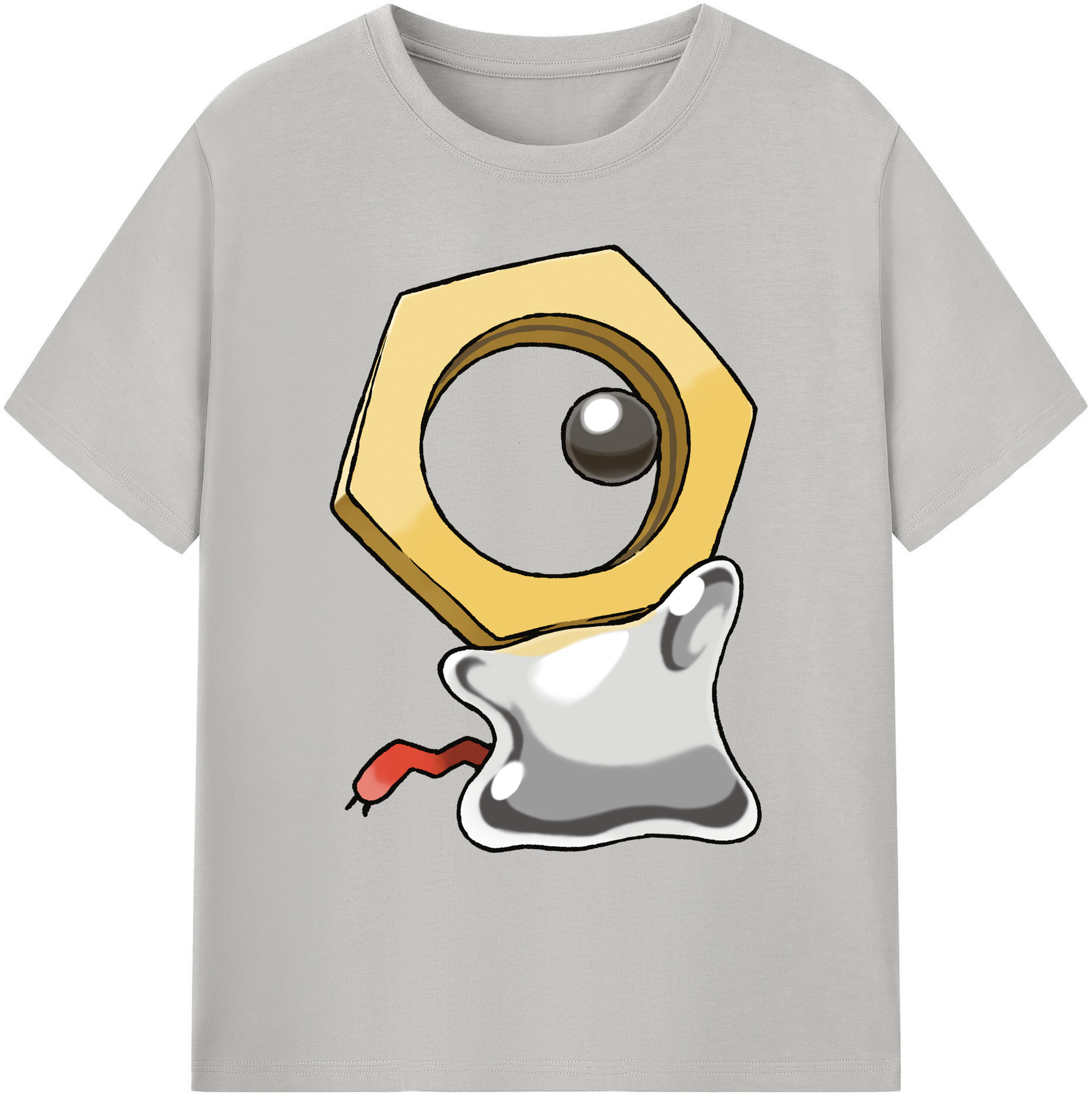 （画像用） ポケットモンスター Pokémon 綿100％ メンズ半袖Tシャツ｜肌触りやわらか＆通気性