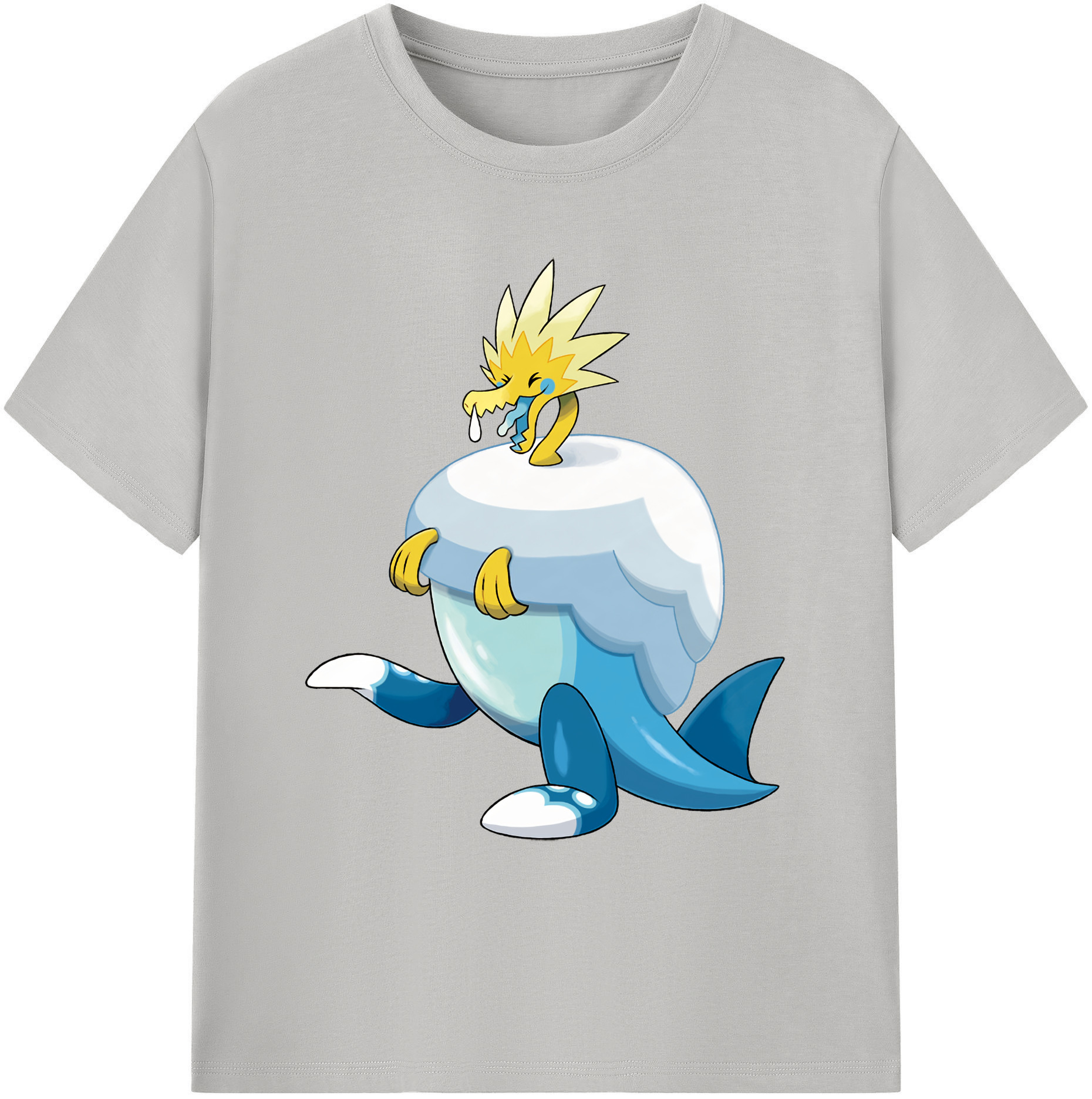 （画像用） ポケットモンスター Pokémon 綿100％ メンズ半袖Tシャツ｜肌触りやわらか＆通気性